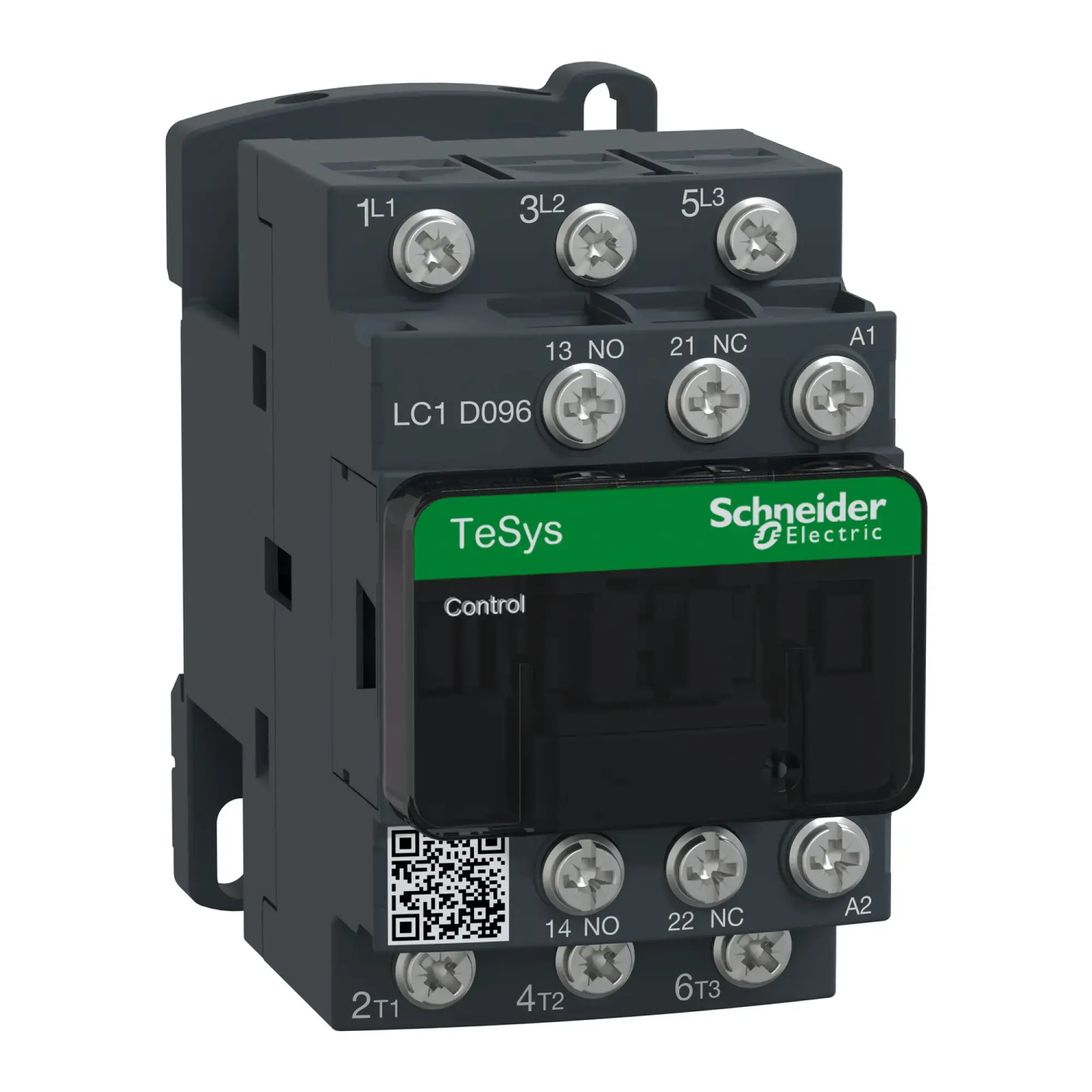 Schneider Electric LC1D096F7 Power contactor LC1D 3p, +1NO+1NC, 4 kW, 9 A, 400 V AC3, coil 110 V AC (img_006)