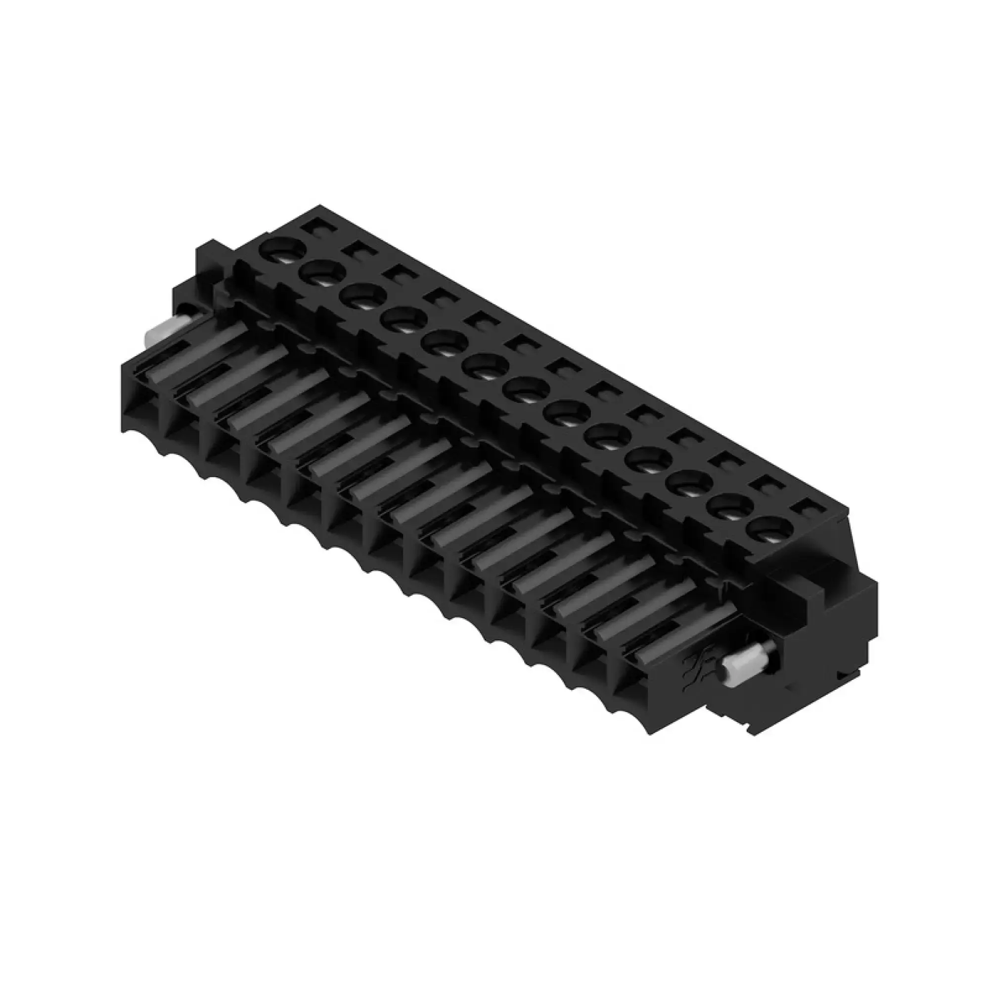 Weidmüller 1615890000 PCB connector (wire connection), 160 V, 17 A, Pitch in mm: 3.50, 1.5 mm², Number of poles: 13, Clamping yoke connection, Box (img_001)