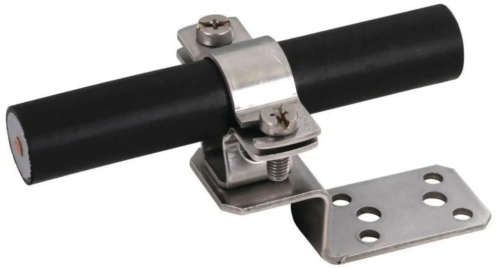 Dehn 202853 Roof cond. holder StSt f. metal roofs w. conn. lug f. HVI conductor D 20-23mm (img_004)