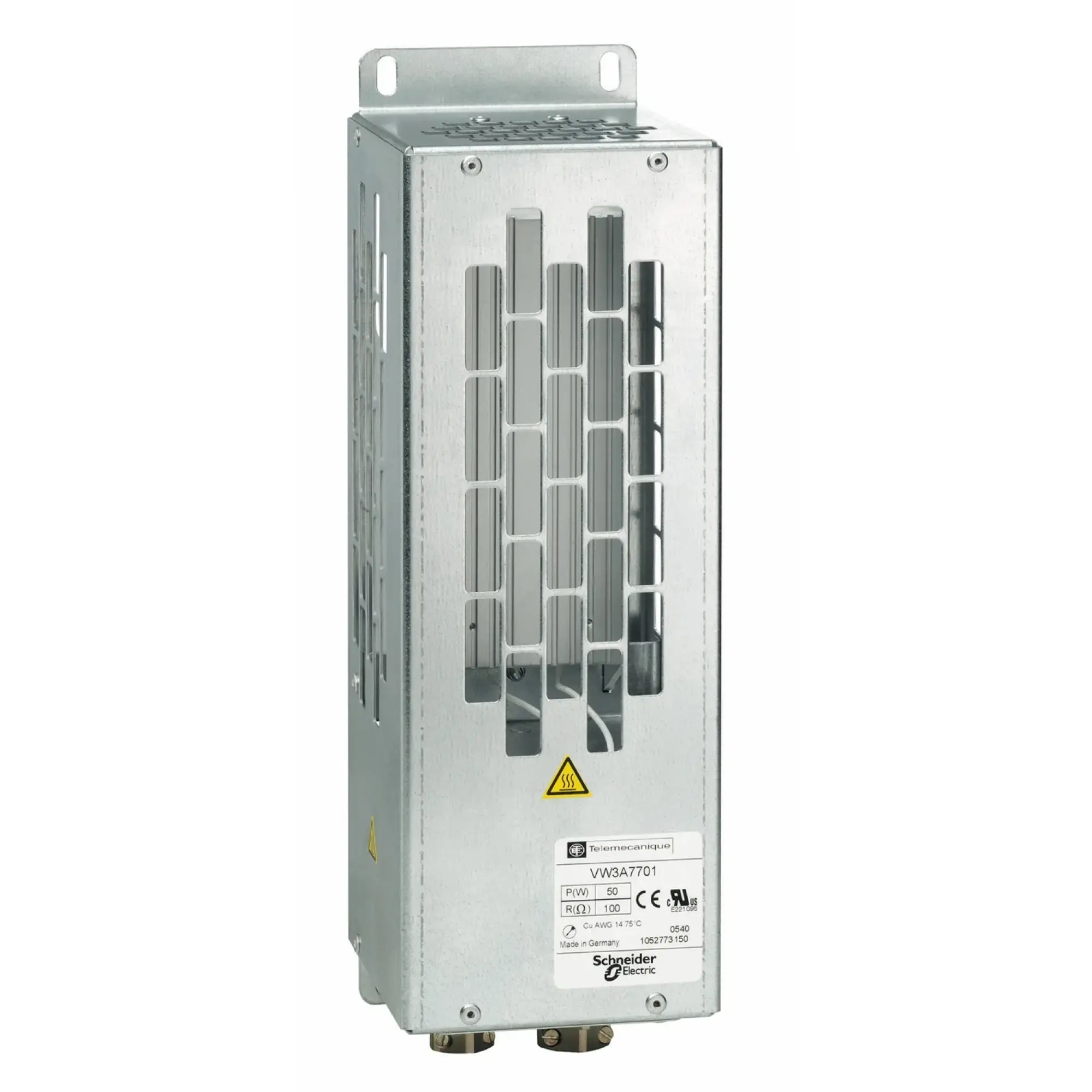 Schneider Electric VW3A7701 Braking resistor, IP 20, 100Ohm, 50 W (img_002)