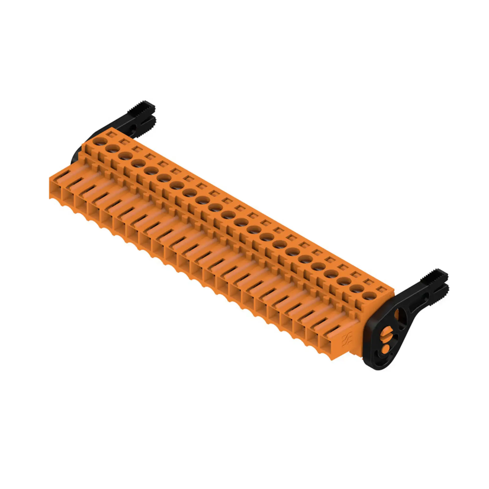 Weidmüller 1687850000 PCB connector (wire connection), 160 V, 17 A, Pitch in mm: 3.50, 1.5 mm², Number of poles: 22, Clamping yoke connection, Box (img_001)