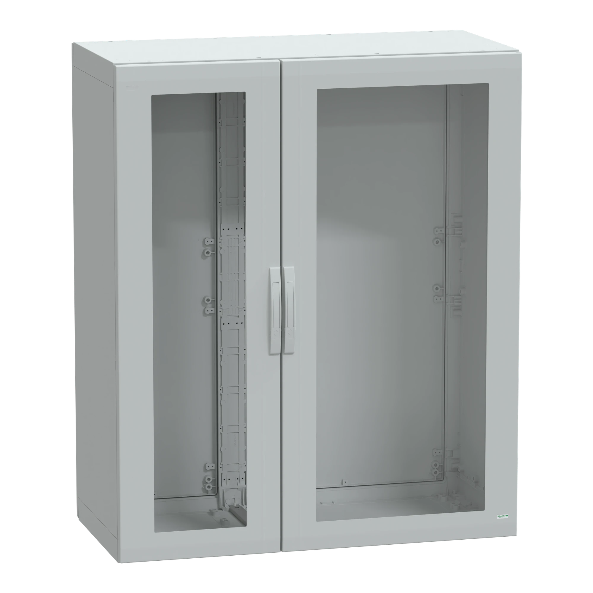 Schneider Electric NSYPLA15126TG Polyester Enclosure Floor Standing PLA Completely Sealed 1500x1250x620mm IP65, Transparent Doors (img_001)