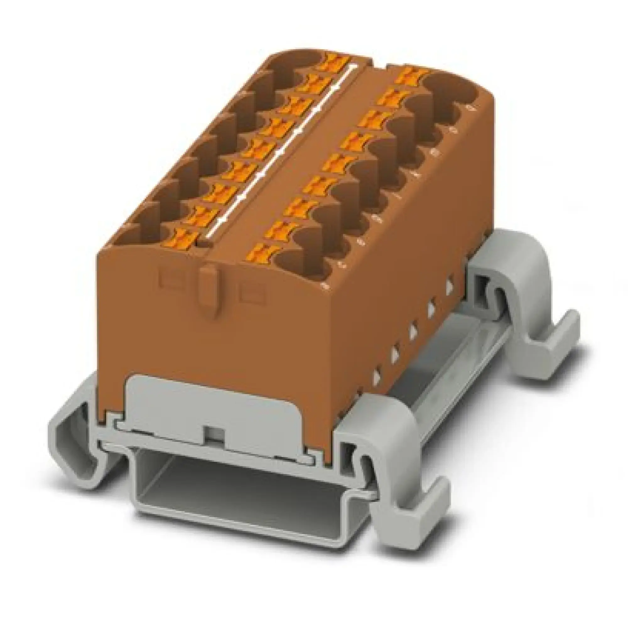 Phoenix Contact 3273712 Distribution block PTFIX 18X4-NS35A BN (img_001)
