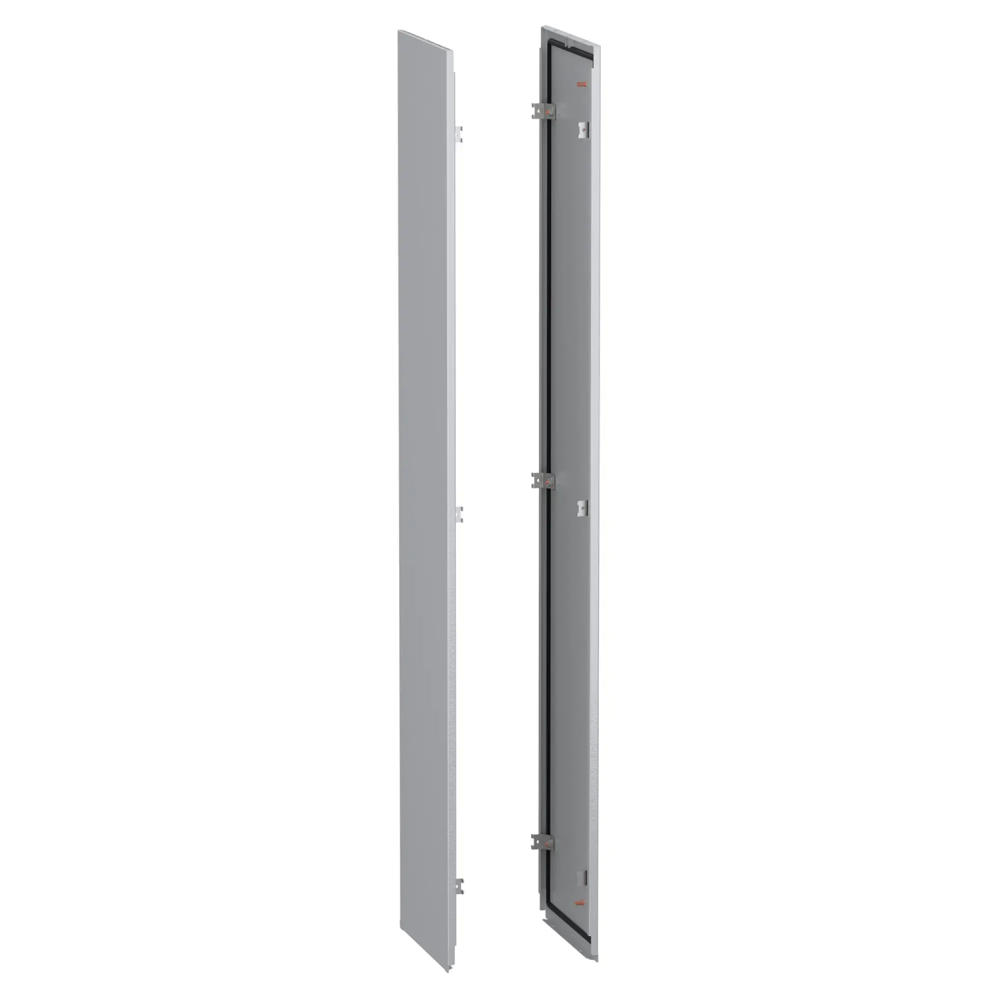 Schneider Electric NSY2SPINHD184 Seitenwände, PanelSeT SFN, für Gehäuse H1800 T400mm, Innenbefestigung, RAL7035, 2er Set (img_001)