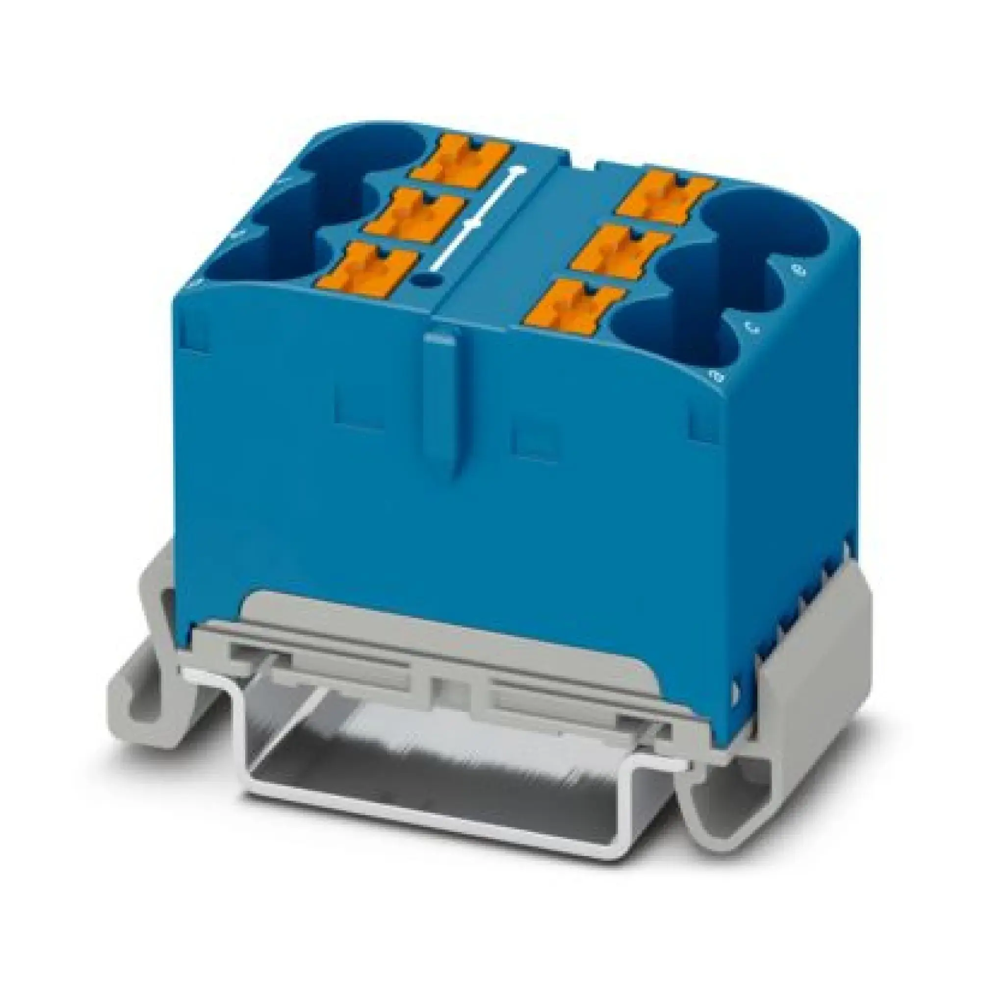 Phoenix Contact 1082480 Distribution block PTFIX 6X10/S-NS35A BU (img_001) Phoenix Contact 1082480 Distribution block PTFIX 6X10/S-NS35A BU (img_001)