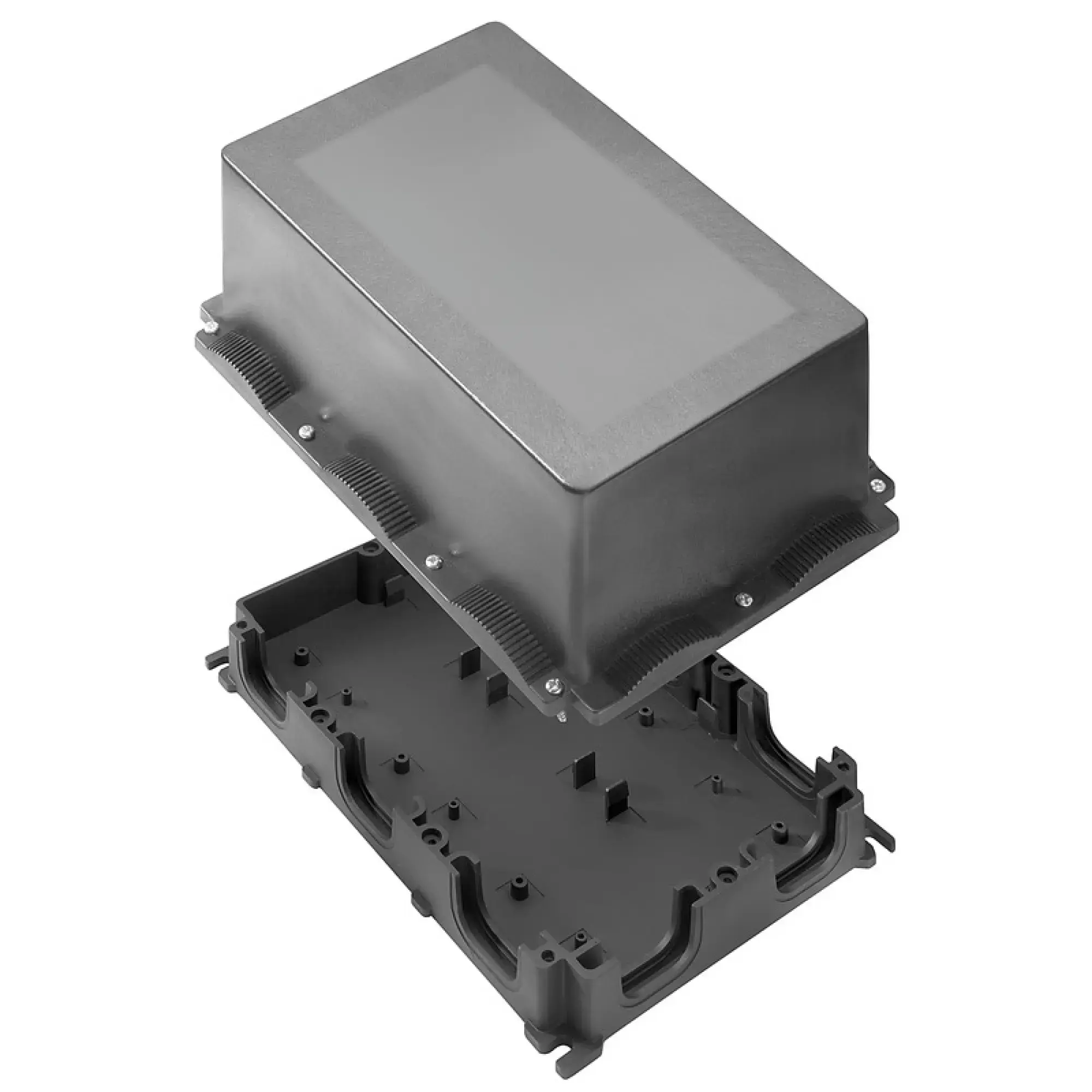 Weidmüller 2632930000 Plastic housing, FieldPower®, 284 x 196 x 155 mm, Gland plates: , Polycarbonate, glass fibre reinforced, untreated, black (img_001) Weidmüller 2632930000 Plastic housing, FieldPower®, 284 x 196 x 155 mm, Gland plates: , Polycarbonate, glass fibre reinforced, untreated, black (img_001)