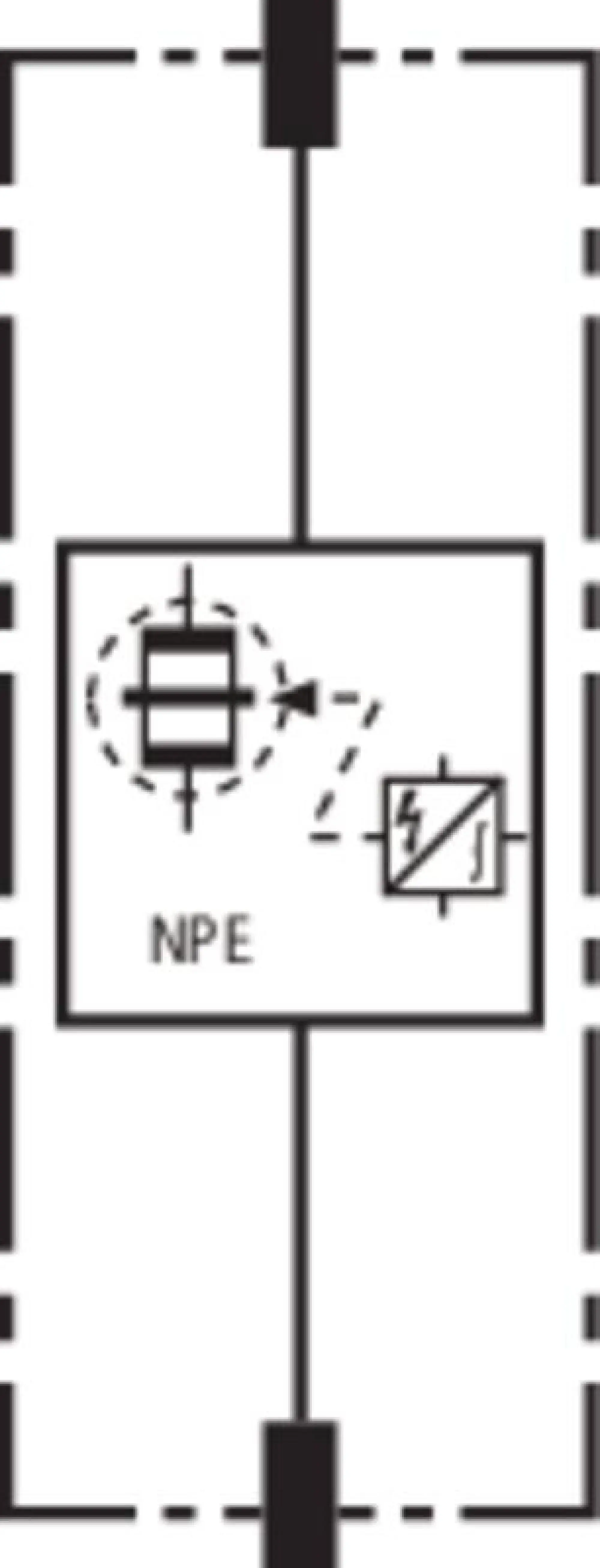 Dehn 951100 N-PE spark-gap-based protection module Type 1 + Type 2 for DEHNventil M (img_003)