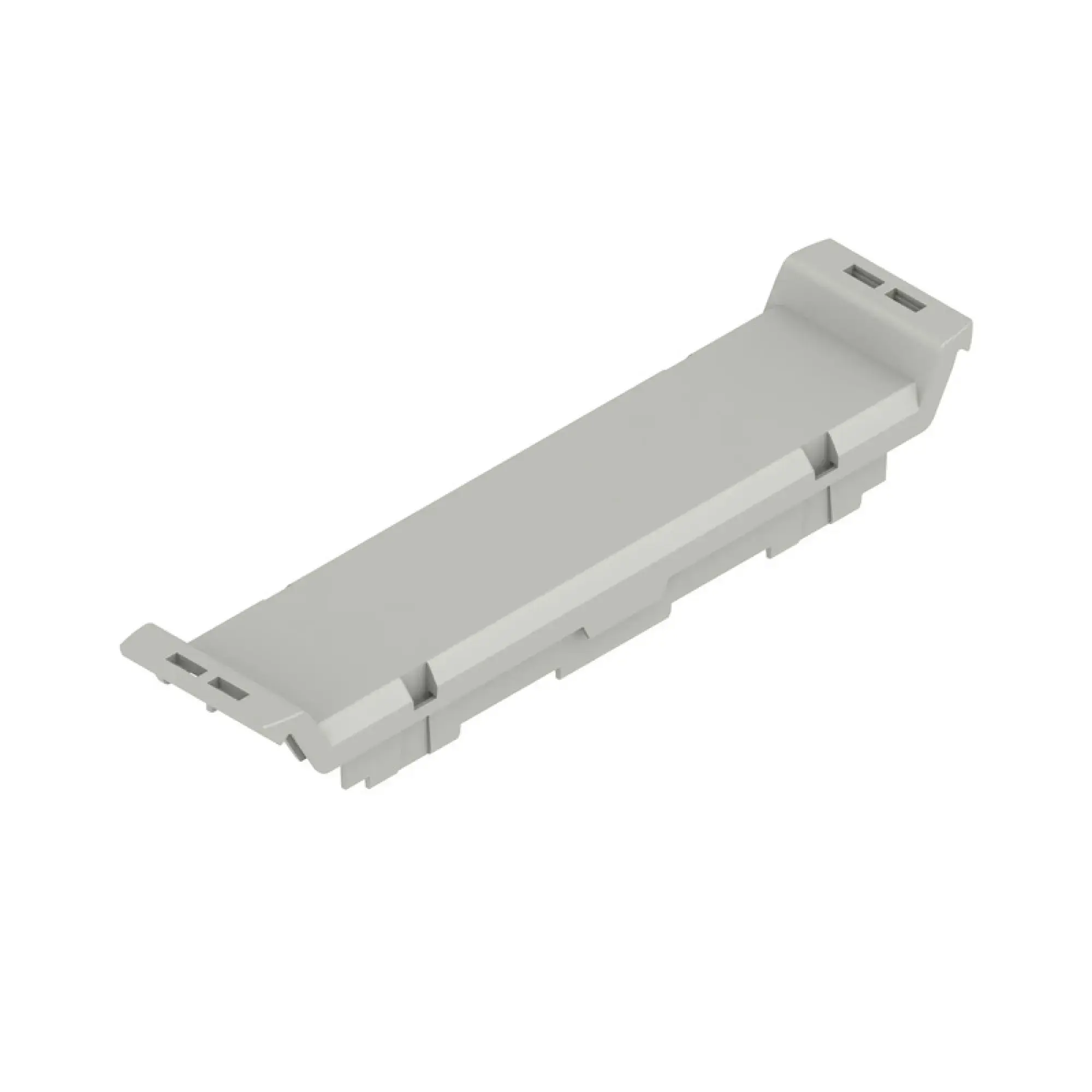Weidmüller 1472810000 Front element (Modular housing), Width: 22.5 , IP20 in installed state, Plastic, Agate grey (img_001)