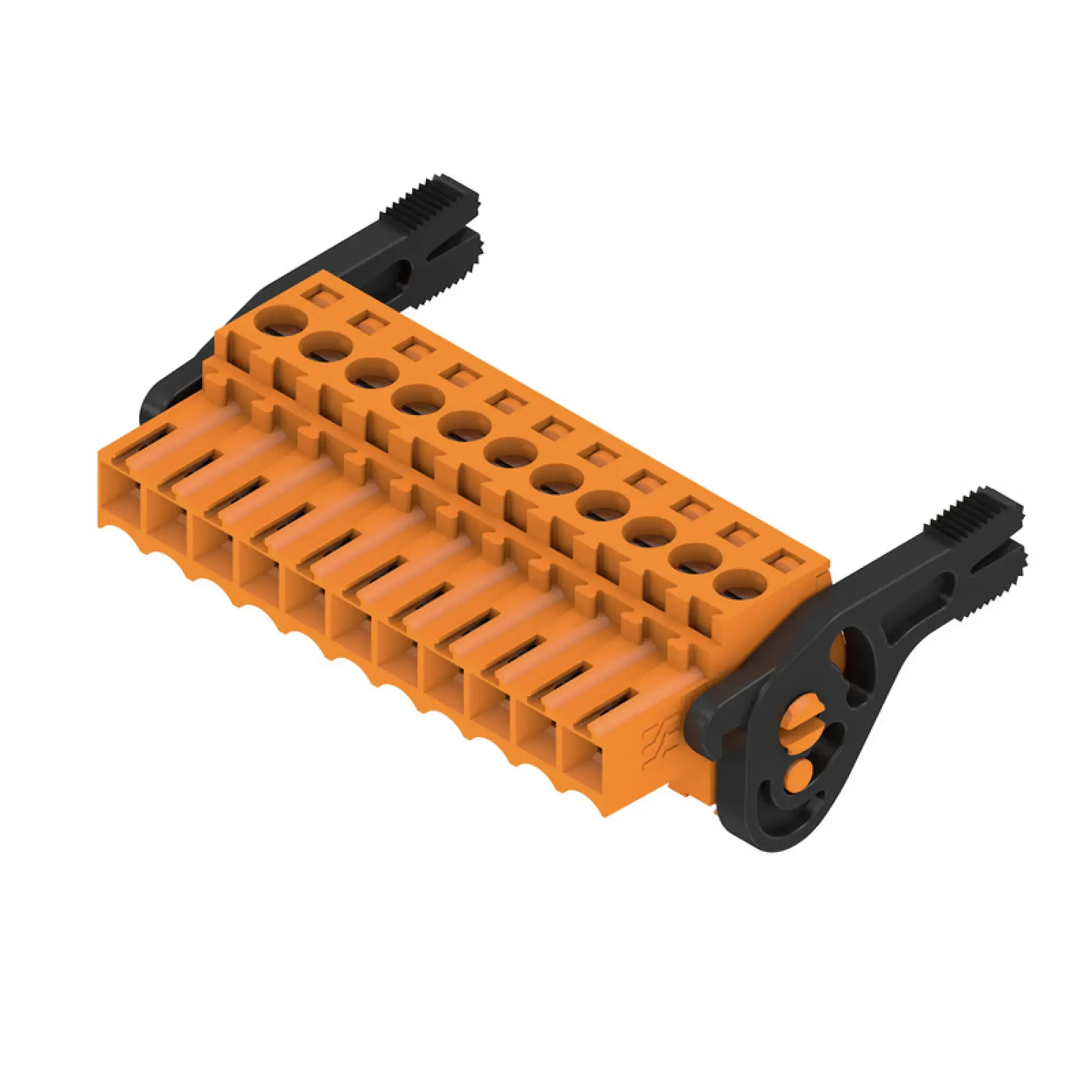 Weidmüller 1531090000 PCB connector (wire connection), 160 V, 17 A, Pitch in mm: 3.50, 1.5 mm², Number of poles: 11, Clamping yoke connection, Box (img_001)