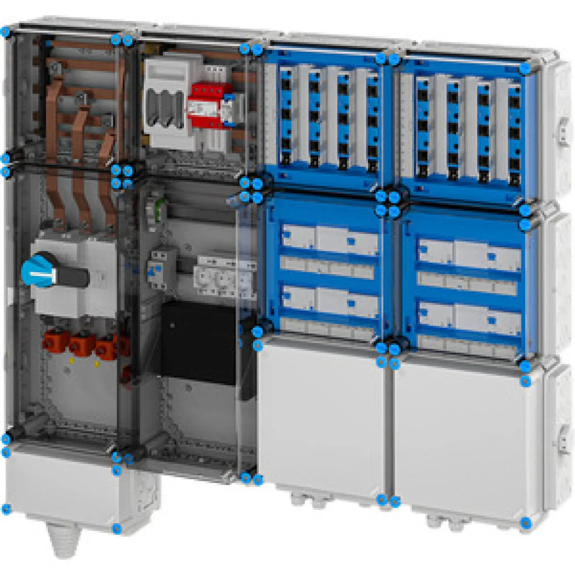 Hensel 65000147 Ladeverteiler für bis zu 8 Ladepunkte à 22kW Mi EV 22kW 8101 (img_002) Hensel 65000147 Ladeverteiler für bis zu 8 Ladepunkte à 22kW Mi EV 22kW 8101 (img_002)