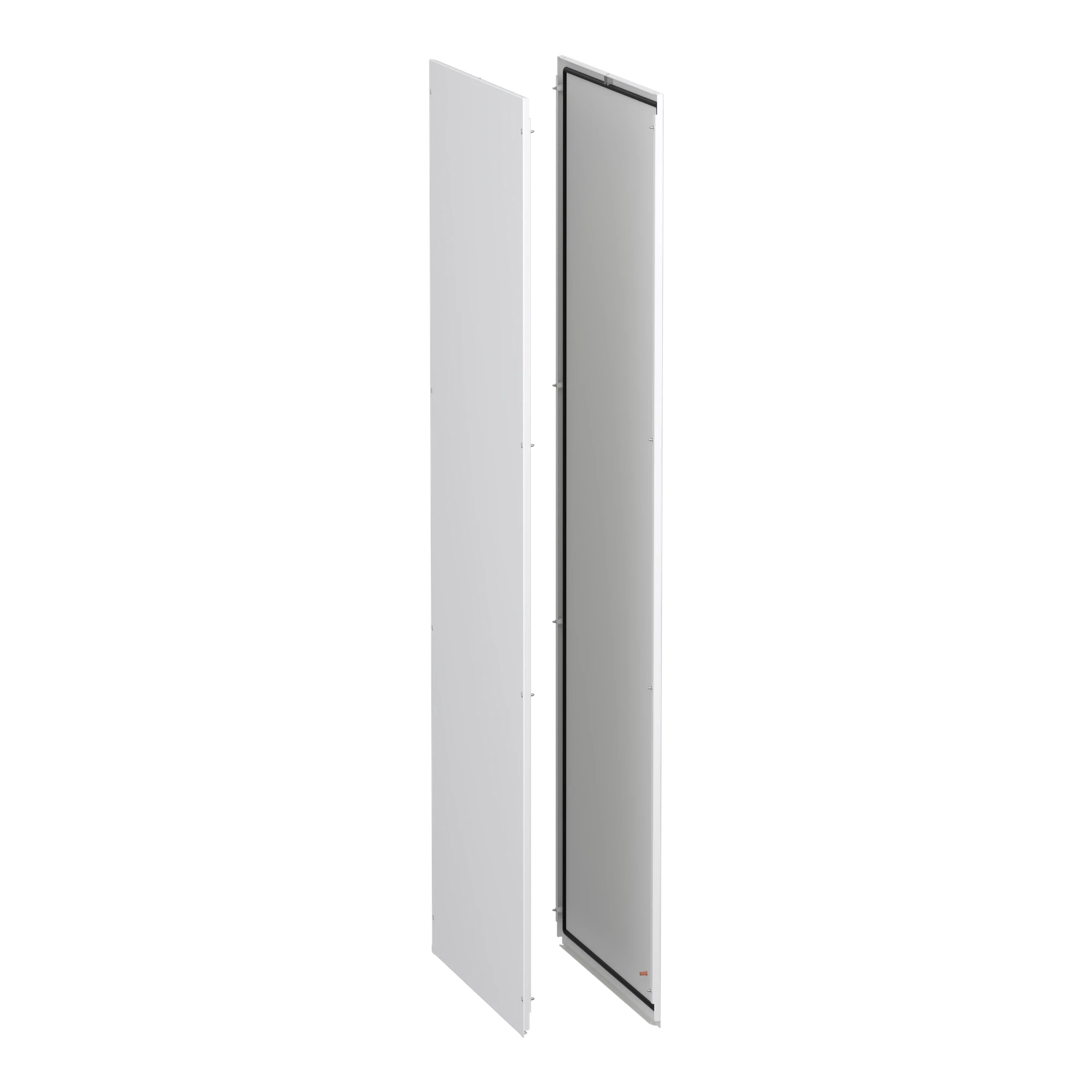Schneider Electric NSY2SPN208ED Side panels, external mounting, PrismaSeT HD, for electrical enclosures H 2000 x W 800mm, RAL9003, set of 2 (img_001)