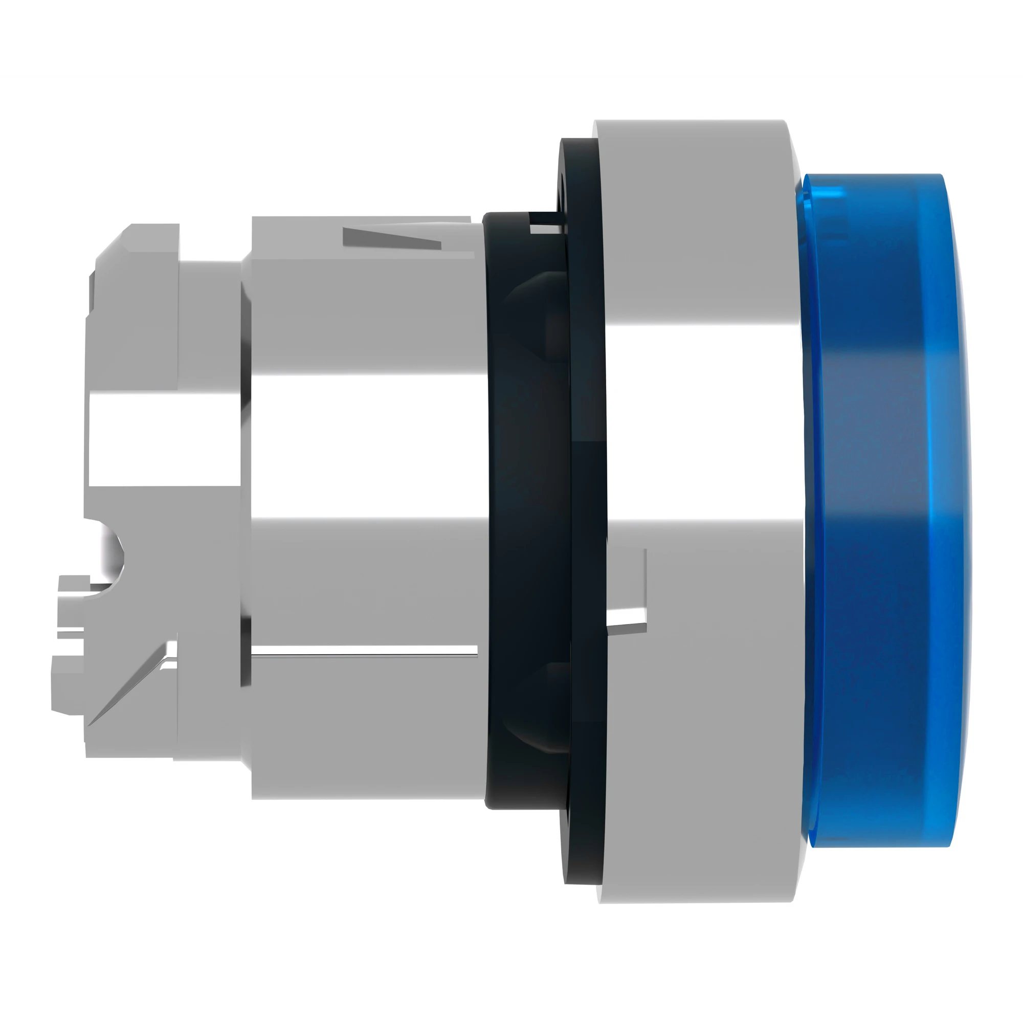 Schneider Electric ZB4BW163 Illuminated pushbutton, front element, Harmony XB4, metal, 22mm, blue, protruding, unmarked, for universal LED (img_003) Schneider Electric ZB4BW163 Illuminated pushbutton, front element, Harmony XB4, metal, 22mm, blue, protruding, unmarked, for universal LED (img_003)