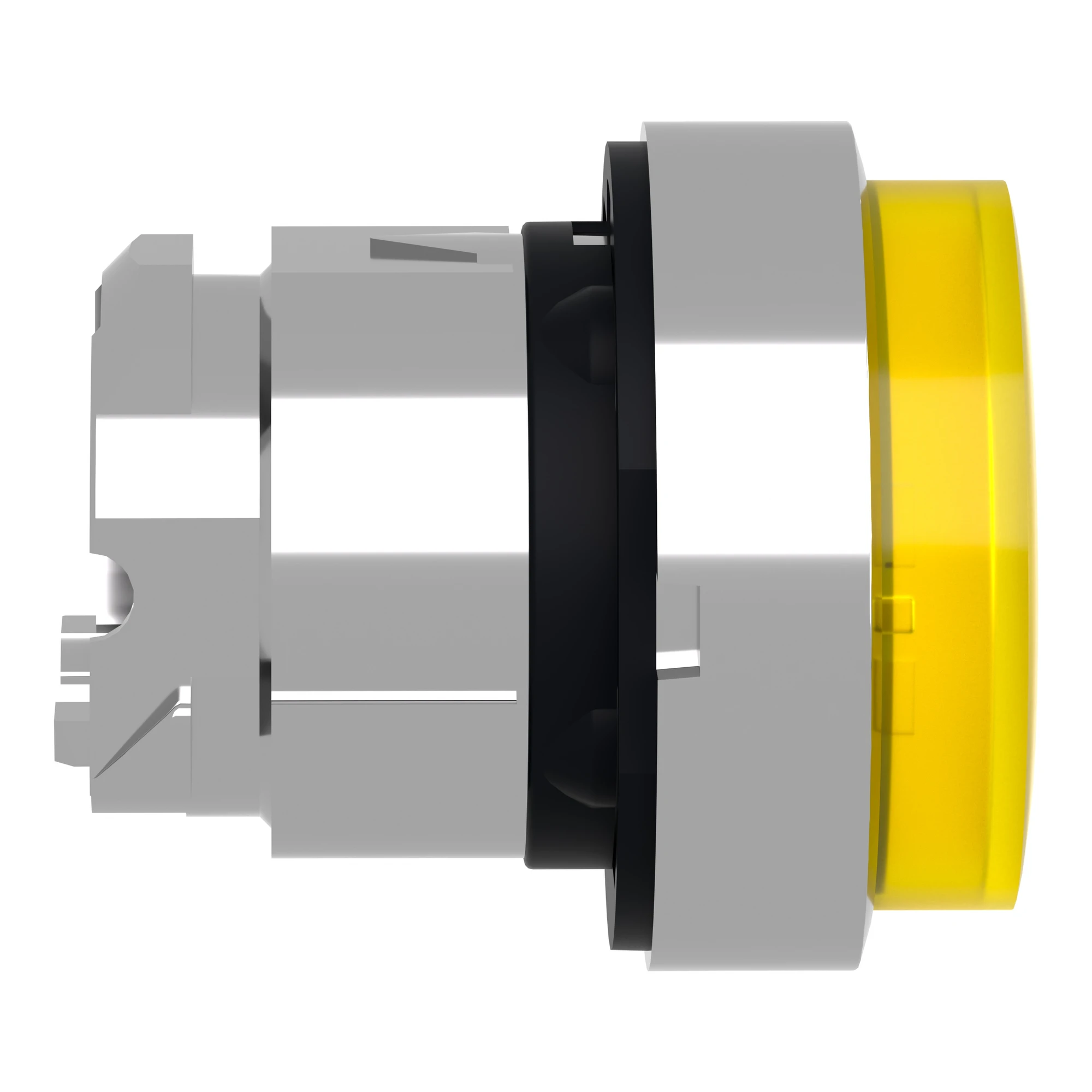 Schneider Electric ZB4BH83 Illuminated push-button, front element, Harmony XB4, metal, 22mm, yellow, protruding, for universal LED, latching (img_002) Schneider Electric ZB4BH83 Illuminated push-button, front element, Harmony XB4, metal, 22mm, yellow, protruding, for universal LED, latching (img_002)