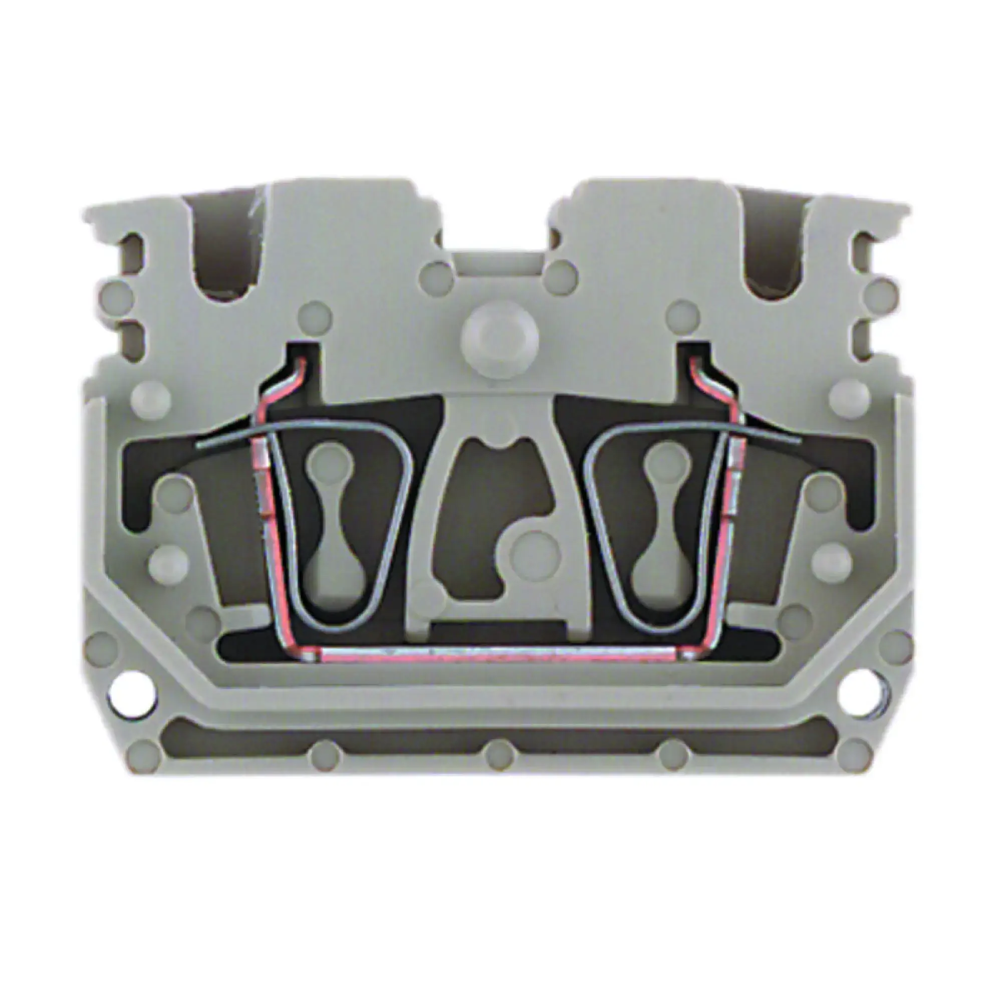 Weidmüller 1704350000 Feed-through terminal block, Tension-clamp connection, dark beige, 2.5 mm², 24 A, 800 V, Number of connections: 2 (img_001) Weidmüller 1704350000 Feed-through terminal block, Tension-clamp connection, dark beige, 2.5 mm², 24 A, 800 V, Number of connections: 2 (img_001)