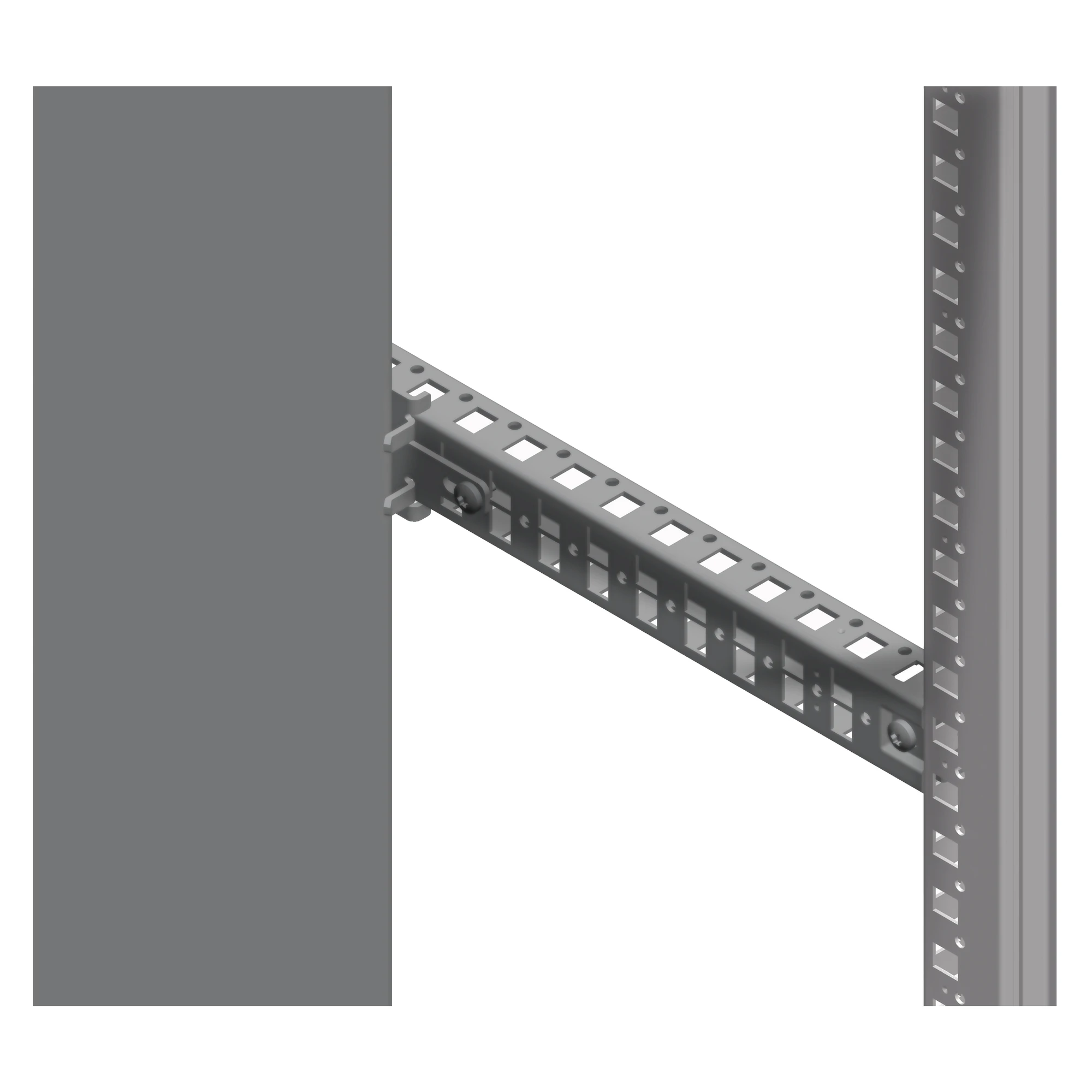 Schneider Electric NSYSMPFA 10 Spacial SF brackets, intermediate fixing mounting plate in advanced position (img_001)