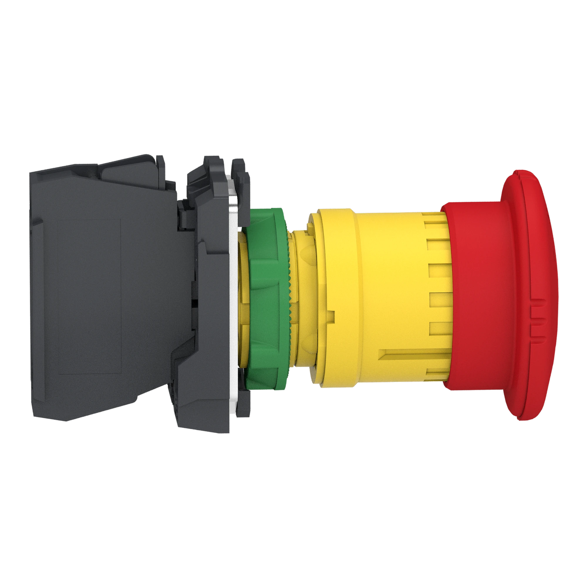 Schneider Electric XB5AS8446 Emergency stop/emergency-off switch, Harmony XB5, plastic, twist release, 22mm, 1NC + monitoring contact (img_003) Schneider Electric XB5AS8446 Emergency stop/emergency-off switch, Harmony XB5, plastic, twist release, 22mm, 1NC + monitoring contact (img_003)