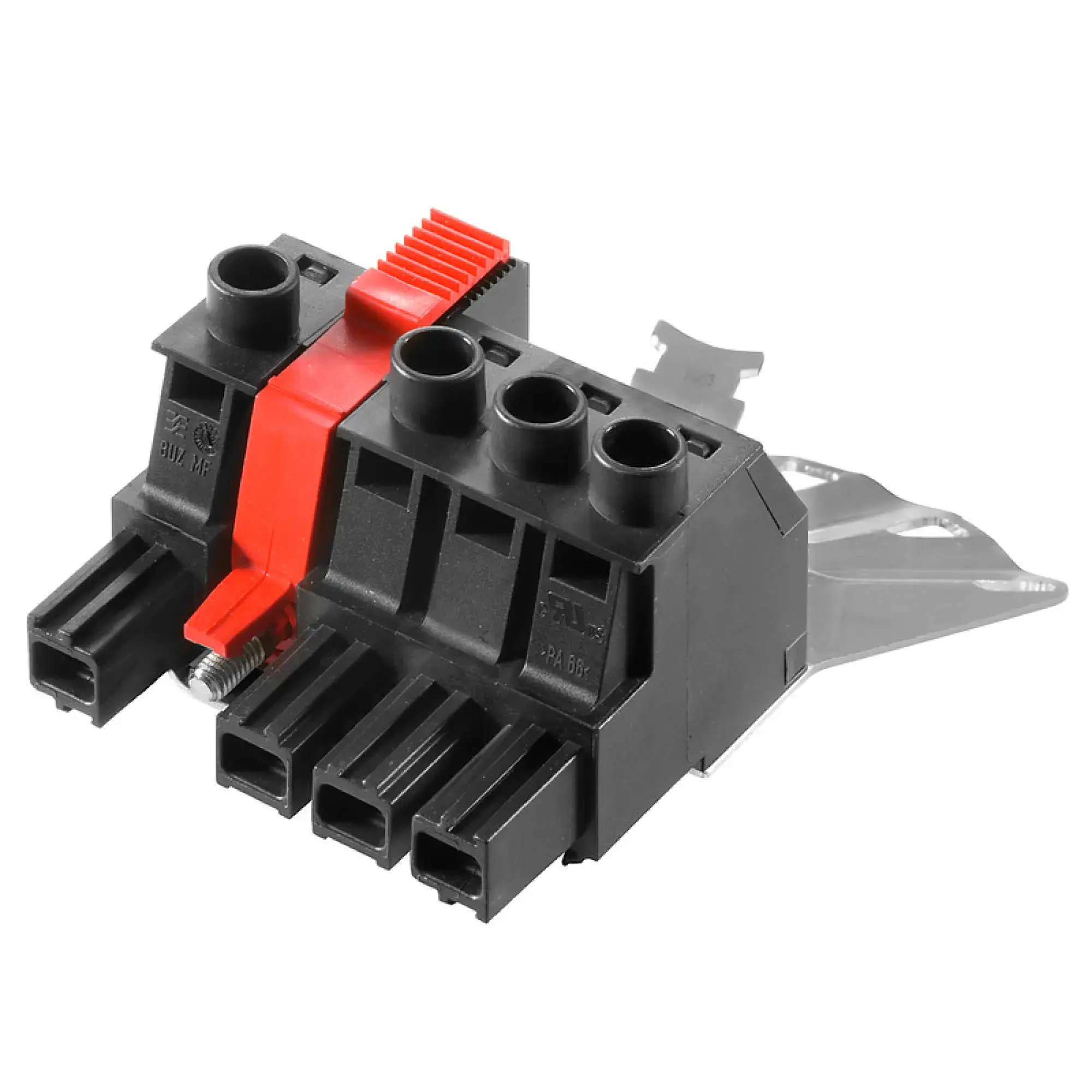 Weidmüller 2627520000 PCB connector (wire connection), 1000 V, 78.3 A, Pitch in mm: 10.16, 16 mm², Number of poles: 4, Clamping yoke connection (img_001)