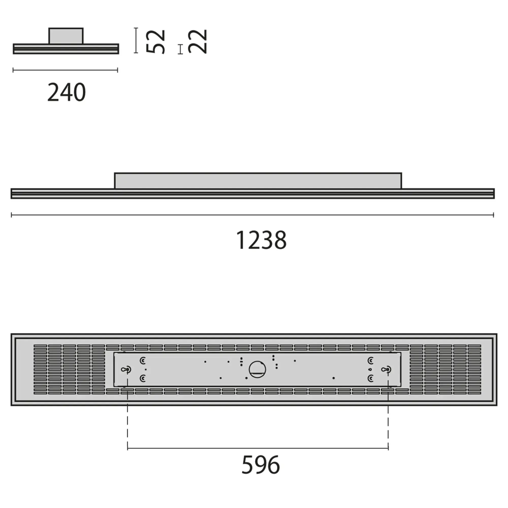 Performance iN Lighting 3114900 LED-Anbauleuchte 2700 - 6500K 26W DALI DT8 BT Mikroprisma d+i 3114900 (img_002)