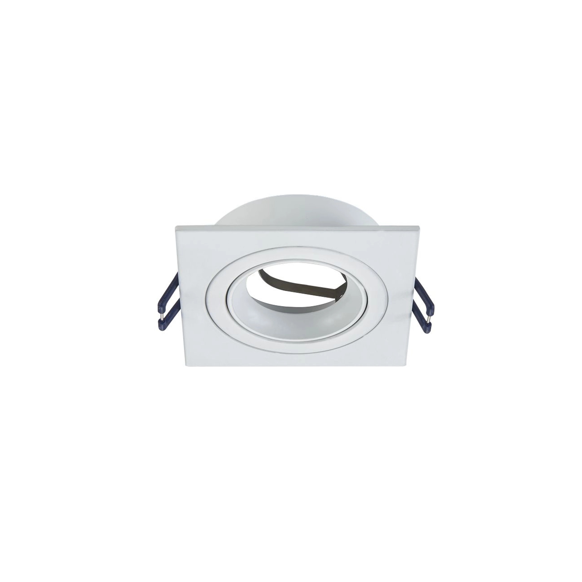 WSU Lights GU10 Luminaire Hapera Quadrat for MR16 swiveling white - 80mm