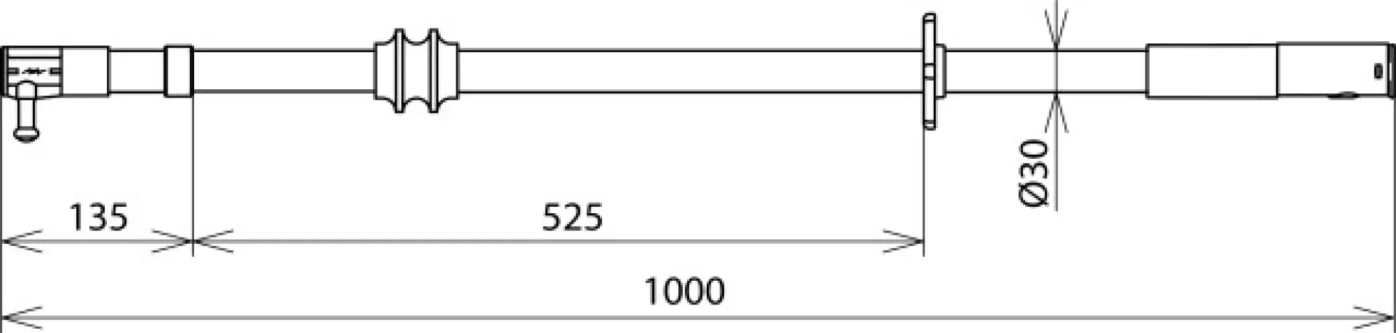 Dehn 763111 Switching stick 36kV L 1000mm with STK Also for use in wet weather conditions (img_002) Dehn 763111 Switching stick 36kV L 1000mm with STK Also for use in wet weather conditions (img_002)
