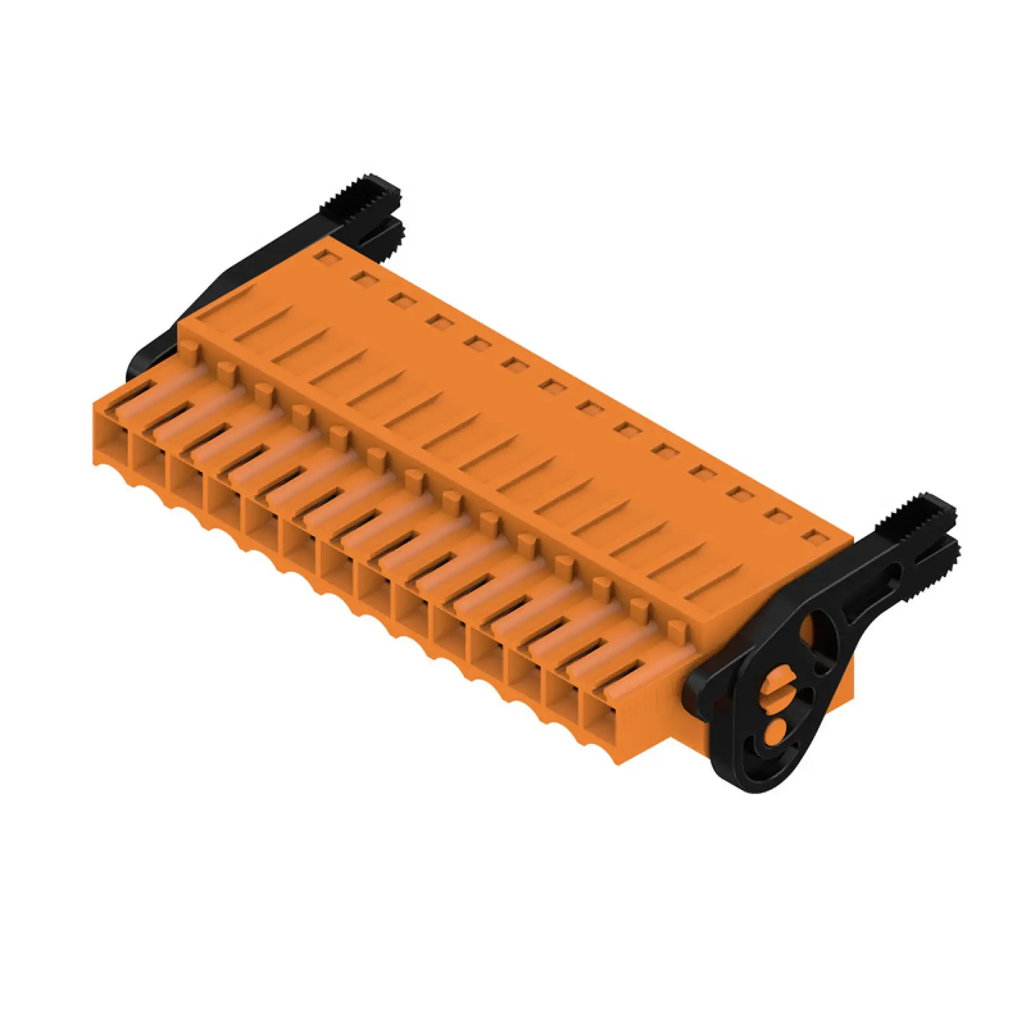 Weidmüller 1531360000 PCB connector (wire connection), 160 V, 14.5 A, Pitch in mm: 3.50, 1.5 mm², Number of poles: 14, Tension-clamp connection, Box BLZF 3.50/14/180LR SN OR BX (img_001)