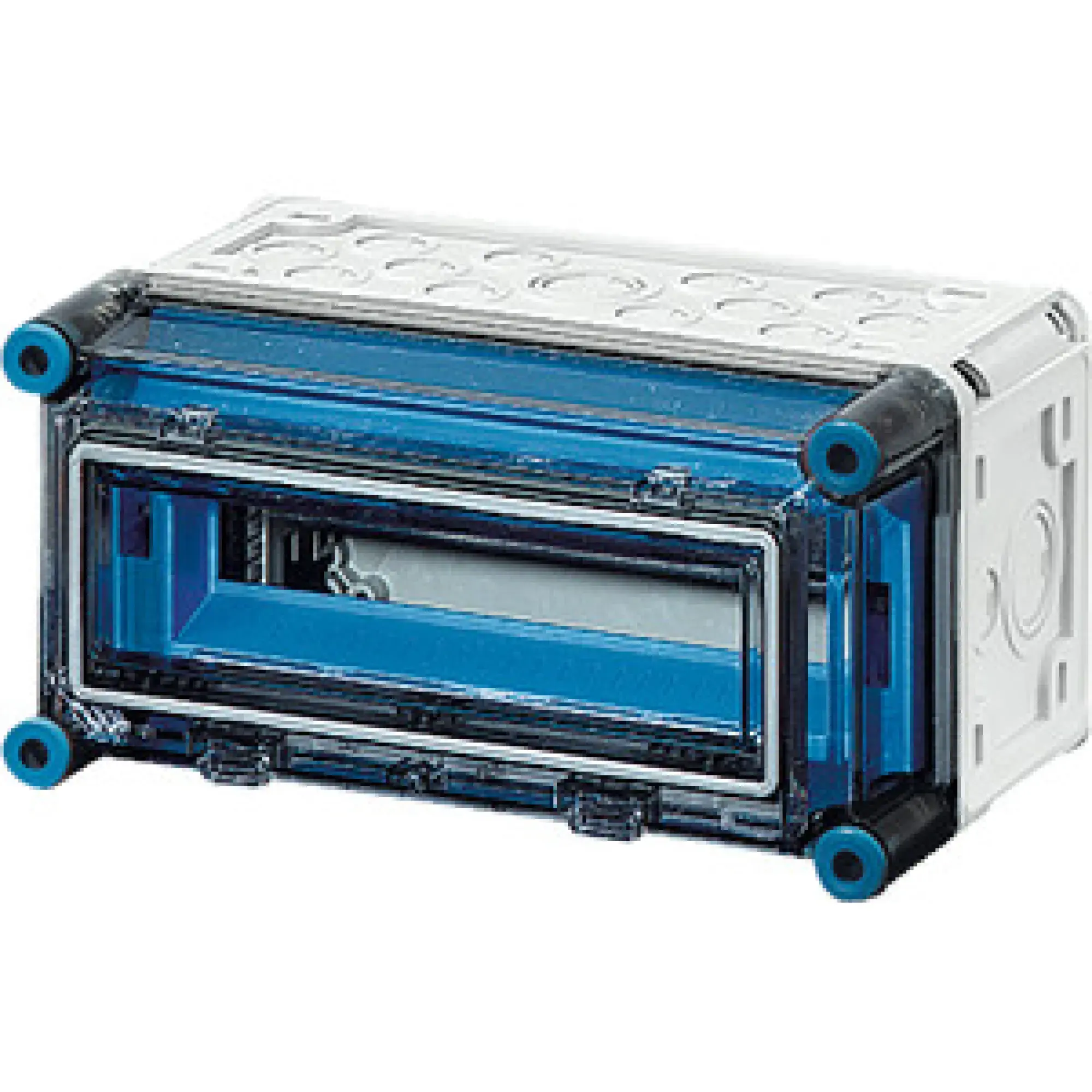 Hensel 2000615 Mi-Automatengehäuse, 12 TE, mit 1 Klappdeckel, o. PE- und N-Klemmen Mi 1117 (img_001) Hensel 2000615 Mi-Automatengehäuse, 12 TE, mit 1 Klappdeckel, o. PE- und N-Klemmen Mi 1117 (img_001)