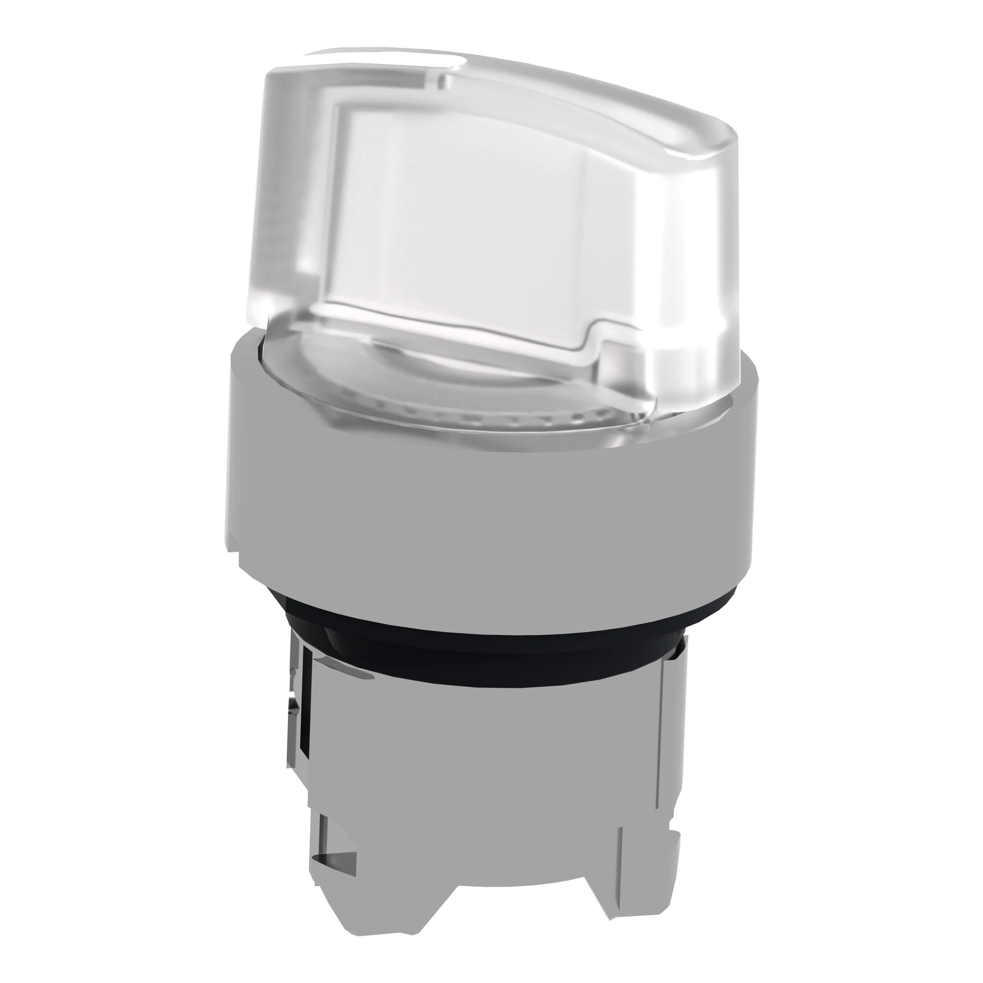 Schneider Electric ZB4BK1413 Illuminated selector switch, front element, Harmony XB4, metal, 22mm, white, for universal LED, 2 positions, momentary (img_007) Schneider Electric ZB4BK1413 Illuminated selector switch, front element, Harmony XB4, metal, 22mm, white, for universal LED, 2 positions, momentary (img_007)