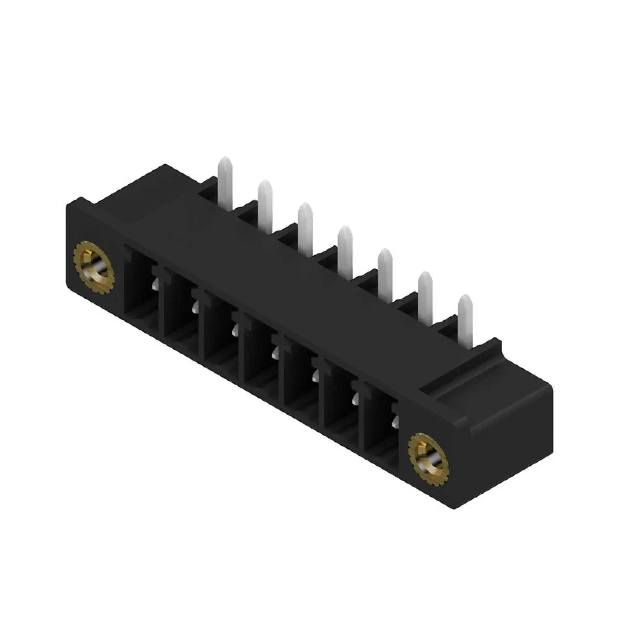 Weidmüller 1037050000 PCB connector (board connection), 160 V, 17.5 A, Pitch in mm: 3.81, Number of poles: 7, THT/THR solder connection, Box (img_001)