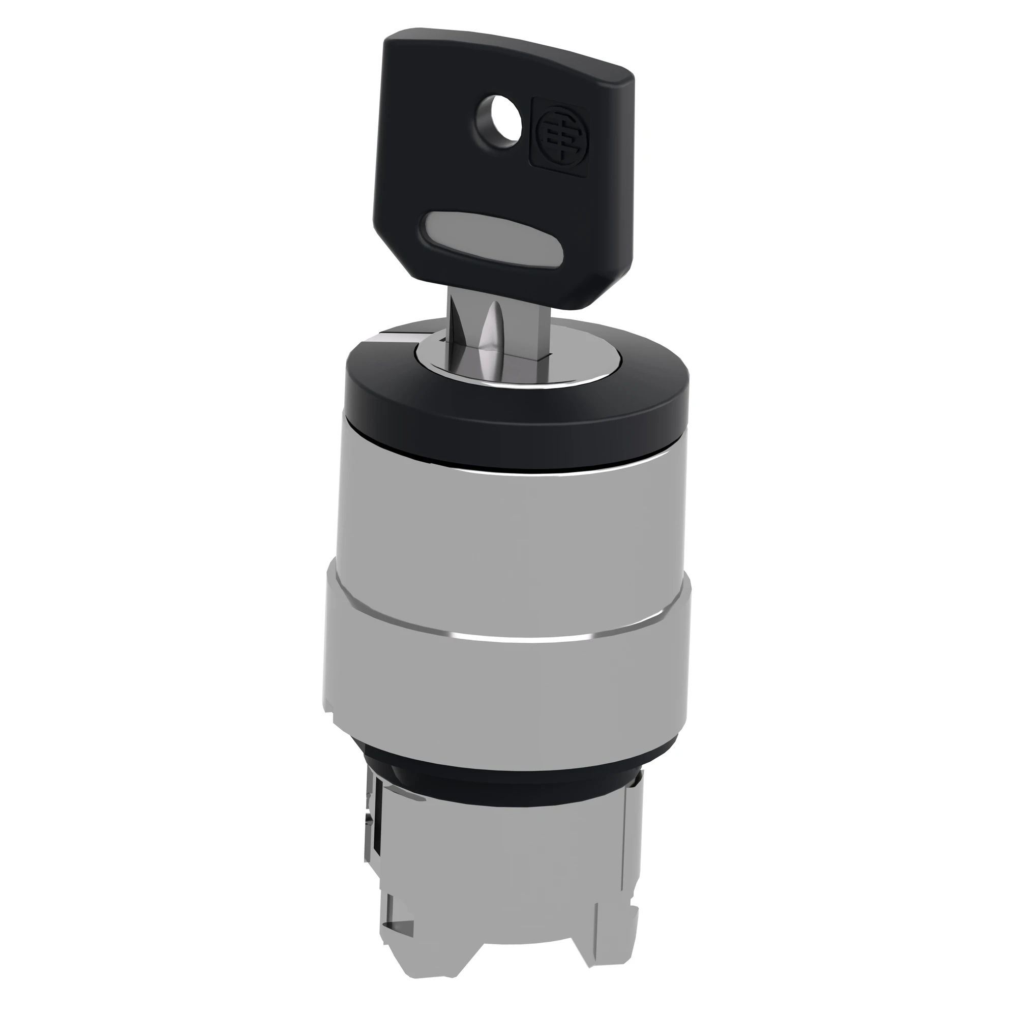 Schneider Electric ZB4BG610 Key switch, front element, Harmony XB4, metal, 22mm, black, 2 positions, momentary, Ronis 458A (img_007)