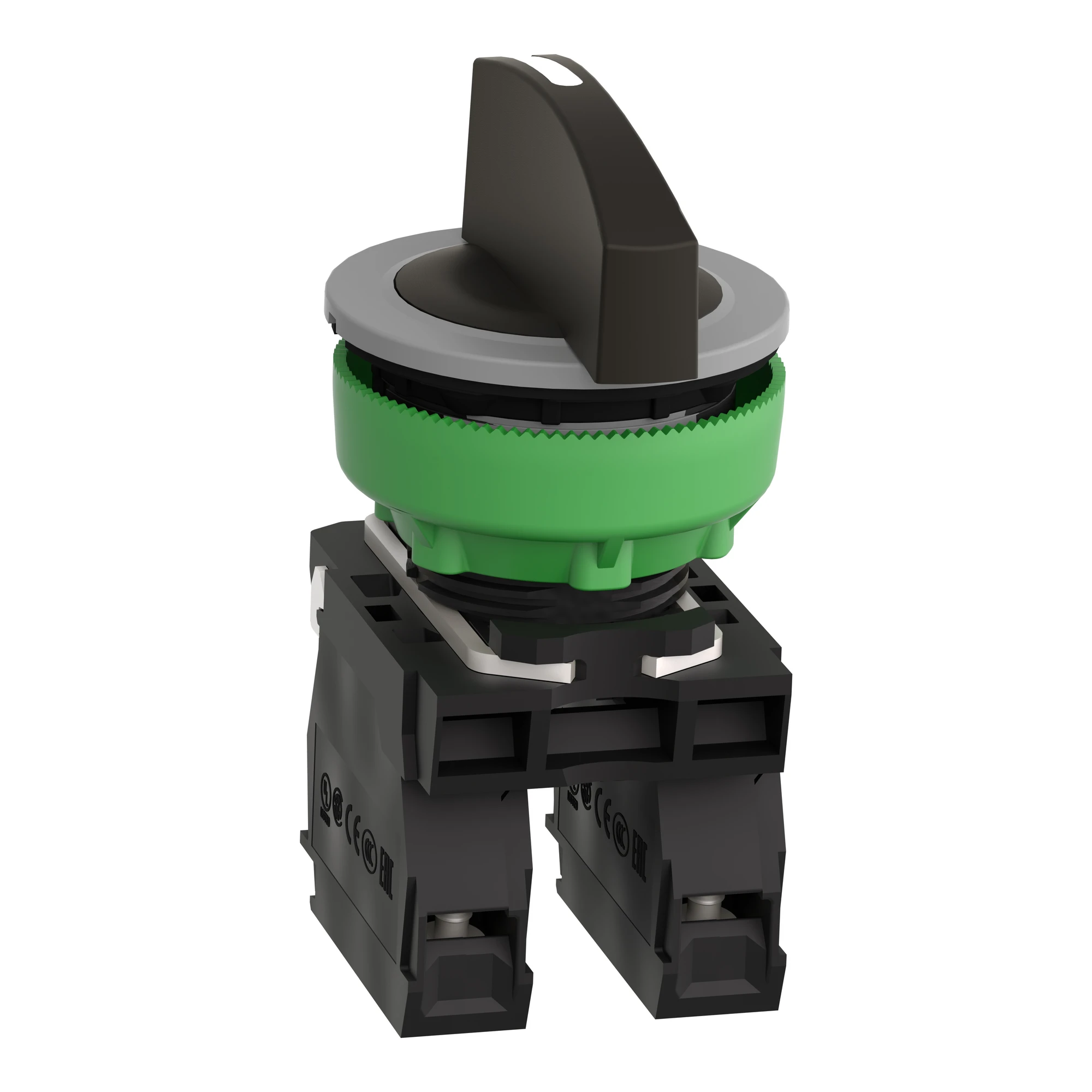 Schneider Electric XB5FJ33C0 Selector switch, Harmony XB5F, plastic, light grey, black, 3 positions, long toggle, 30mm, latching, 2NC (img_006) Schneider Electric XB5FJ33C0 Selector switch, Harmony XB5F, plastic, light grey, black, 3 positions, long toggle, 30mm, latching, 2NC (img_006)