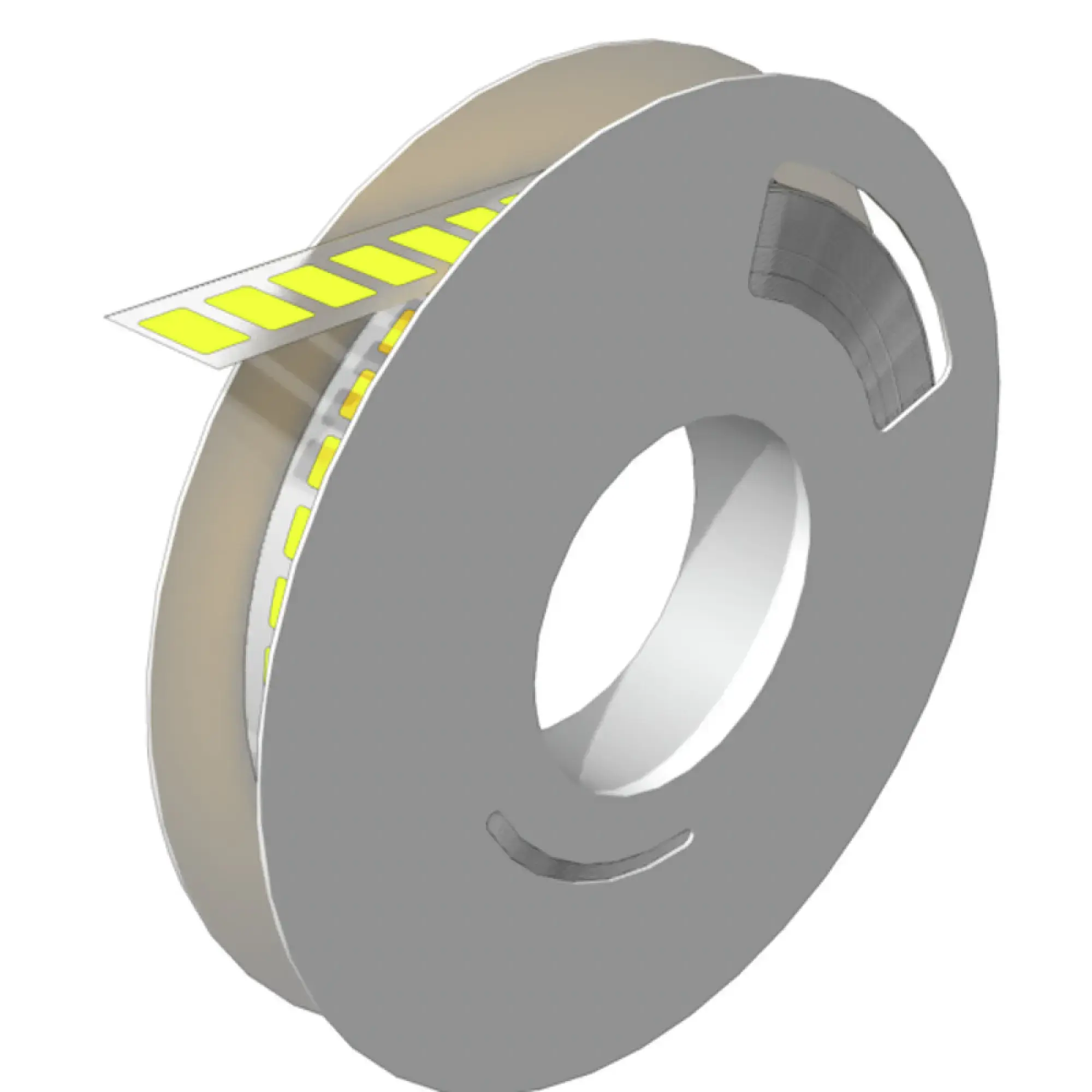 Weidmüller 2885820000 Device marking, Width: 17 mm, Printed characters: without, Polyamide, yellow (img_001)