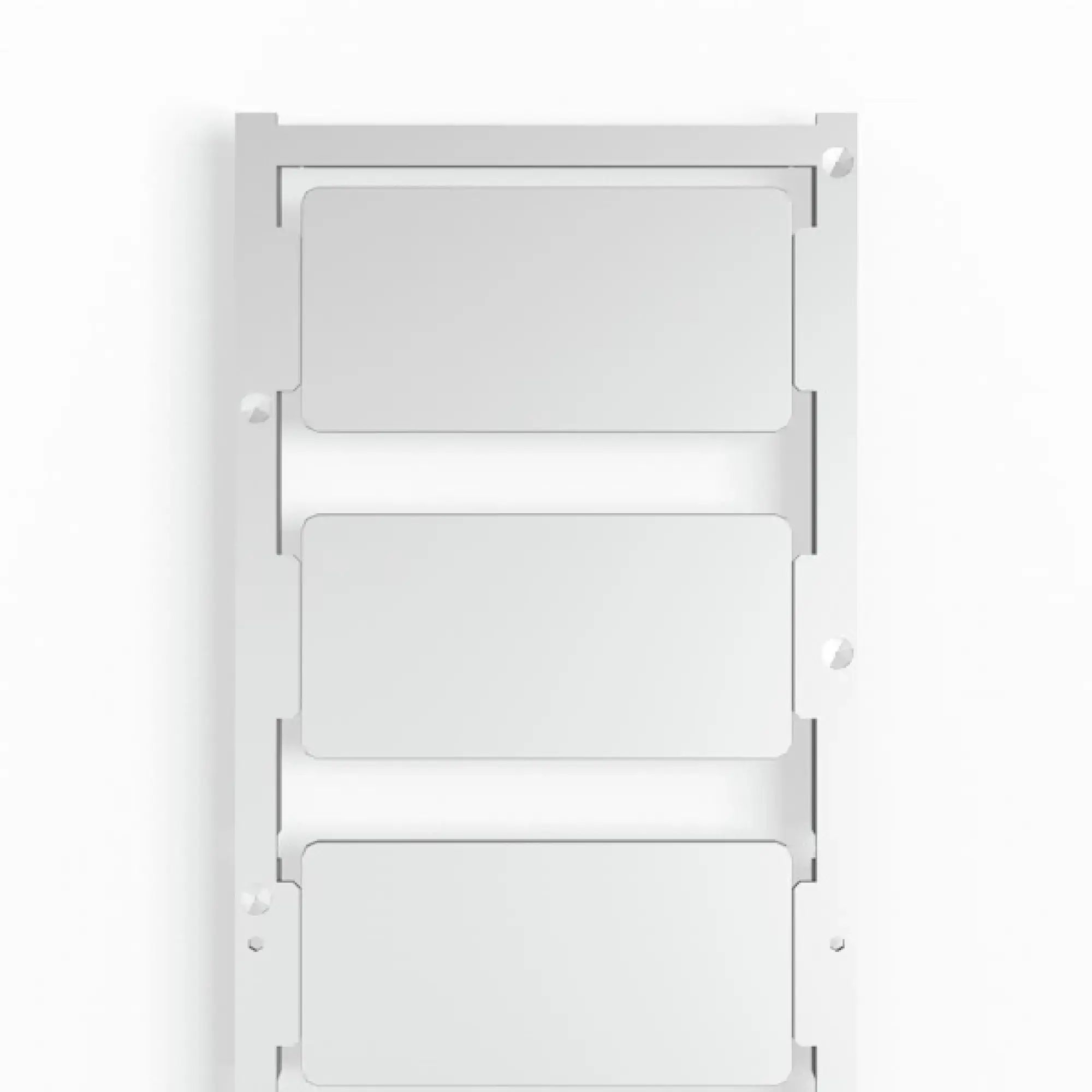 Weidmüller 1072680000 Device marking, Width: 60 mm, Polyamide 66, grey, Operating temperature range: -40...60 °C (img_001)