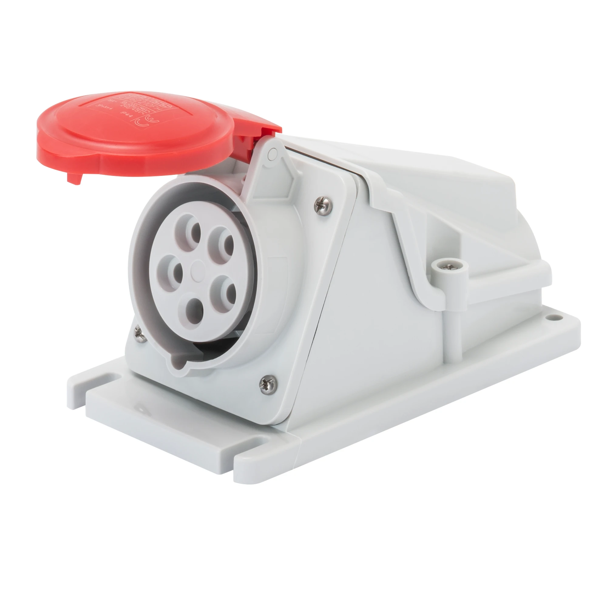 GEWISS GW62482 IEC Wandsteckdose 90° 400V 16A 6h 5P IP44 (img_001) GEWISS GW62482 IEC Wandsteckdose 90° 400V 16A 6h 5P IP44 (img_001)