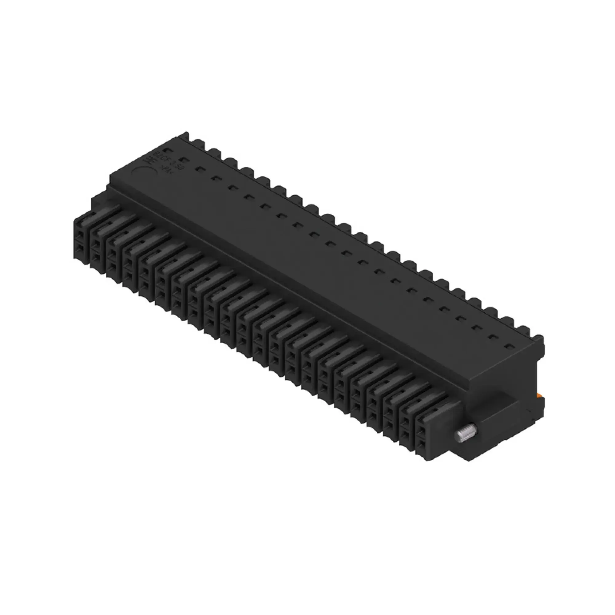 Weidmüller 2558590000 PCB connector (wire connection), 160 V, 13.4 A, Pitch in mm: 3.50, 1.5 mm², Number of poles: 44, PUSH IN with actuator, Box (img_001)