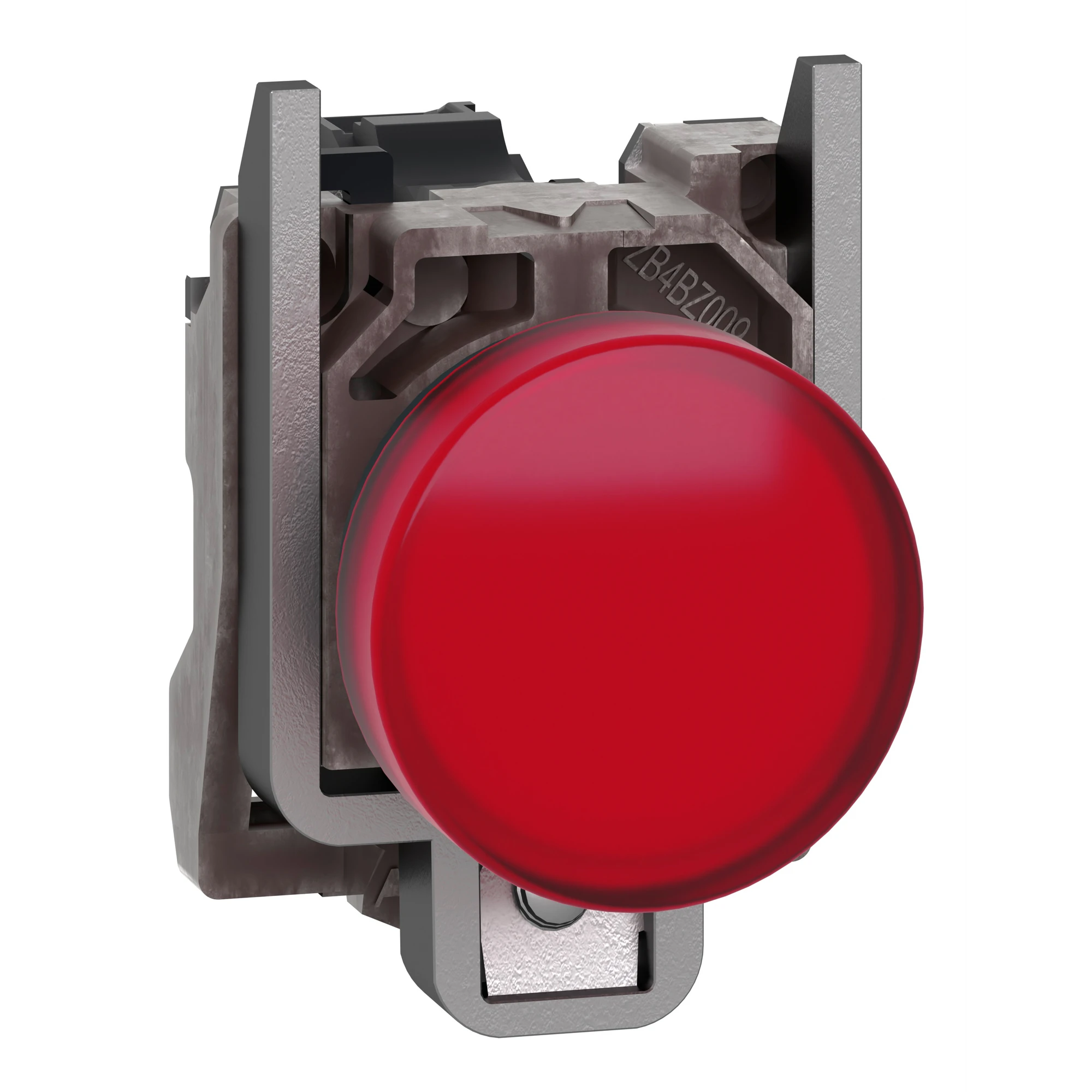 Schneider Electric XB4BVGM4T Pilot light, Harmony XB4, metal, 22mm, red, incl. universal LED module with guard, 110-240V AC (img_001) Schneider Electric XB4BVGM4T Pilot light, Harmony XB4, metal, 22mm, red, incl. universal LED module with guard, 110-240V AC (img_001)