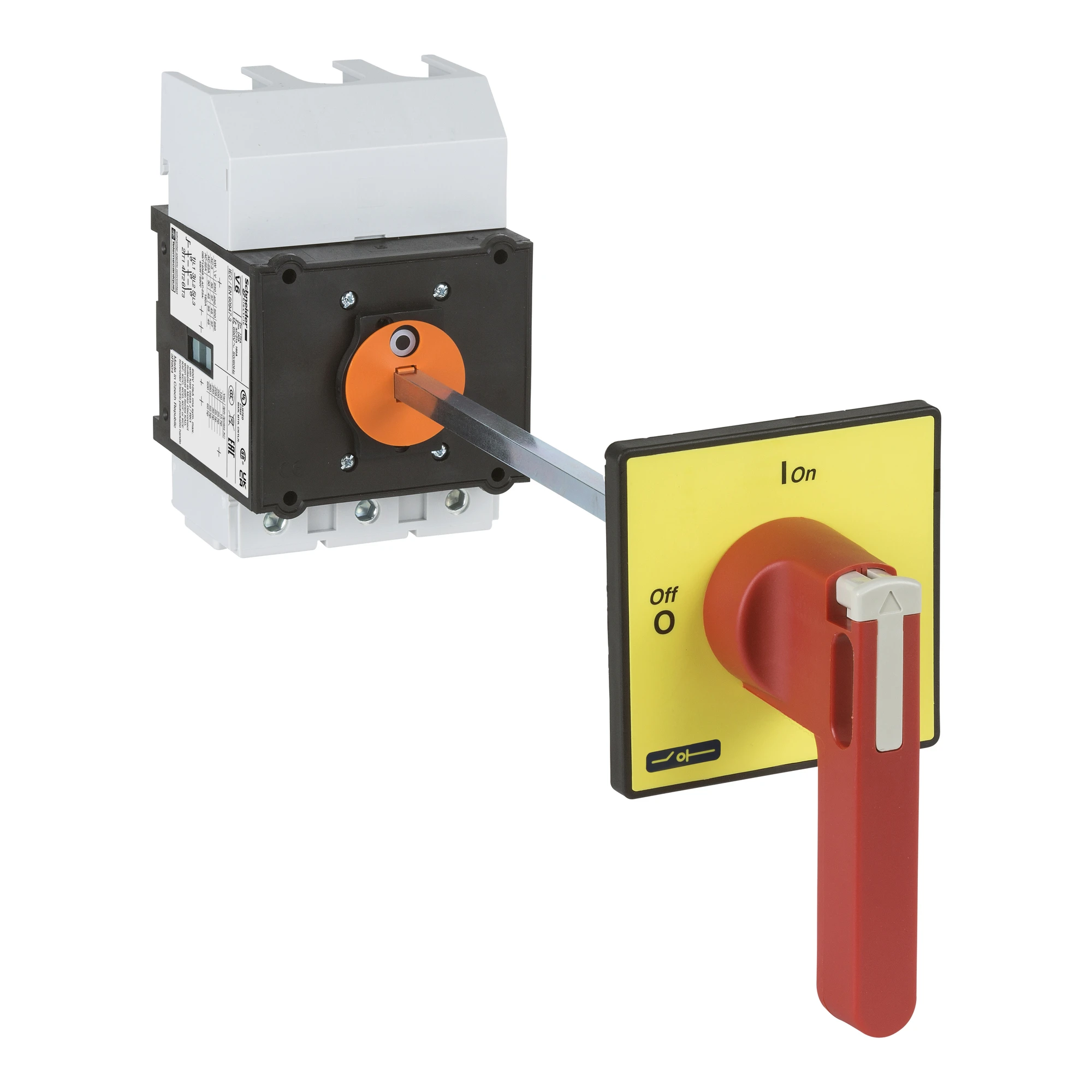 Schneider Electric VCCF5 Emergency-Stop/Main Switch, Intermediate Build, 3p, 690V, 125A, Lockable Red Handle (img_001) Schneider Electric VCCF5 Emergency-Stop/Main Switch, Intermediate Build, 3p, 690V, 125A, Lockable Red Handle (img_001)