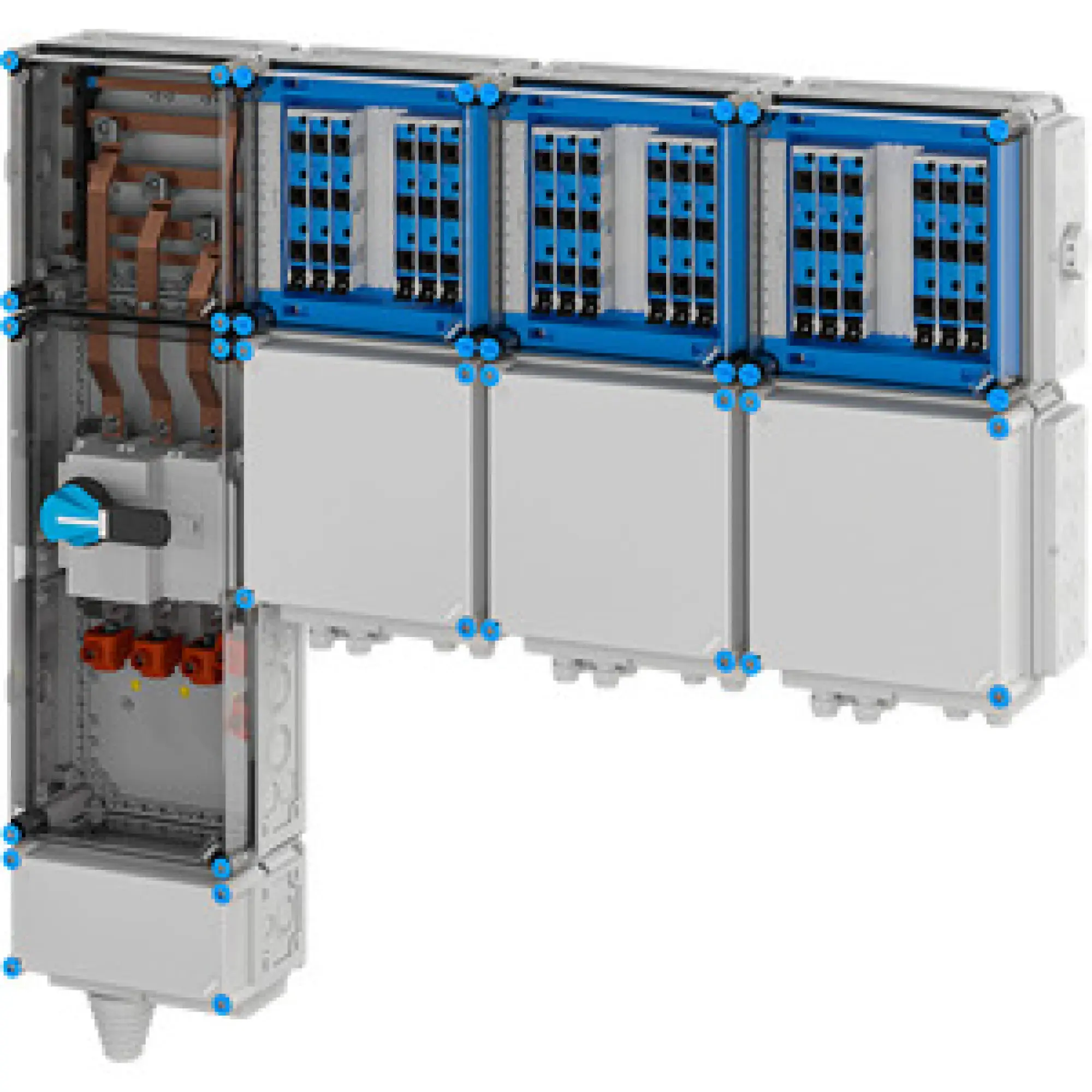 Hensel 65000099 Ladeverteiler für bis zu 18 Ladepunkte à 11kW Mi EV 11kW 18000 (img_002) Hensel 65000099 Ladeverteiler für bis zu 18 Ladepunkte à 11kW Mi EV 11kW 18000 (img_002)