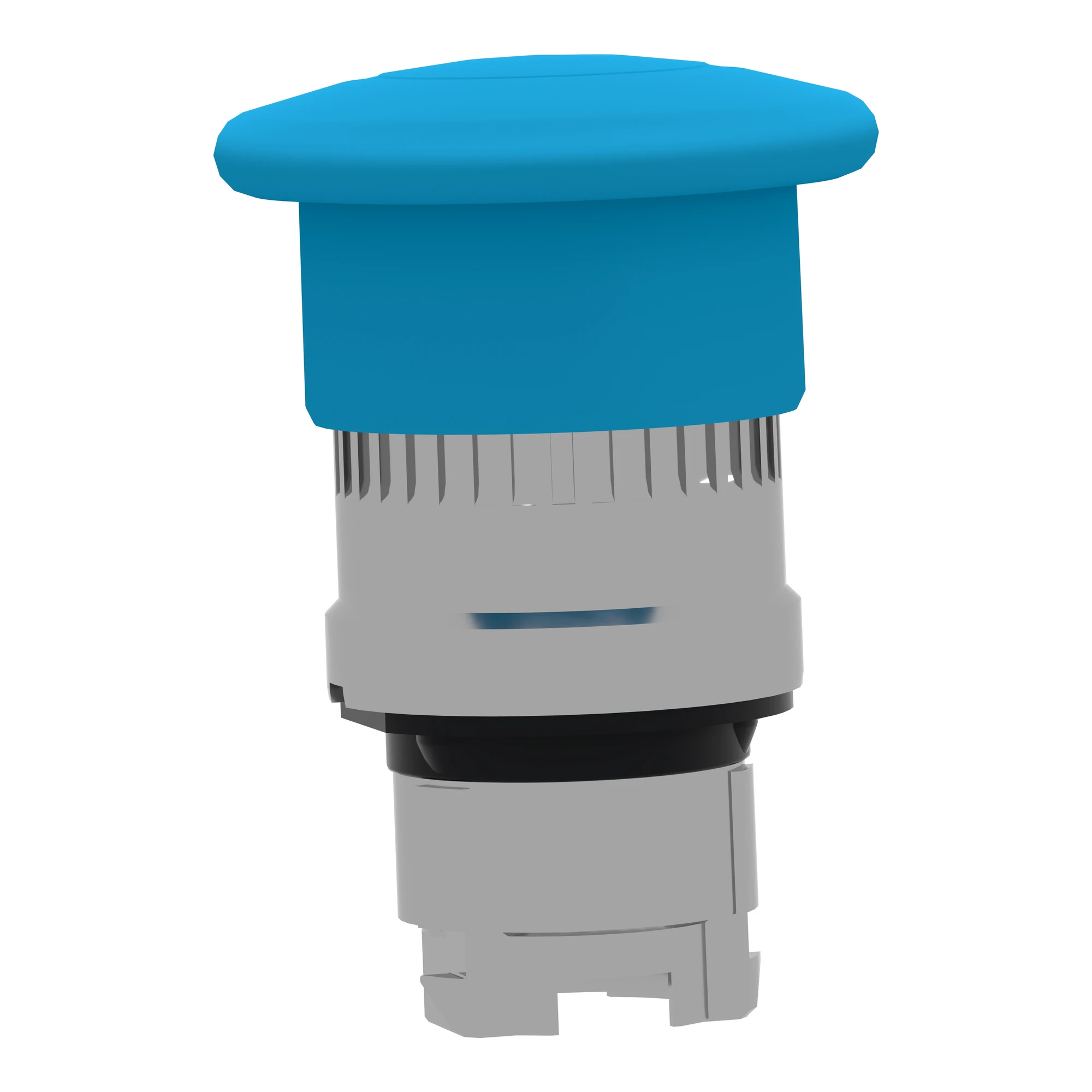 Schneider Electric ZB4BT6 Mushroom Push Button, Front Element, Harmony XB4, Metal, 22mm, Blue, Mushroom 40mm, Pull Release (img_005)