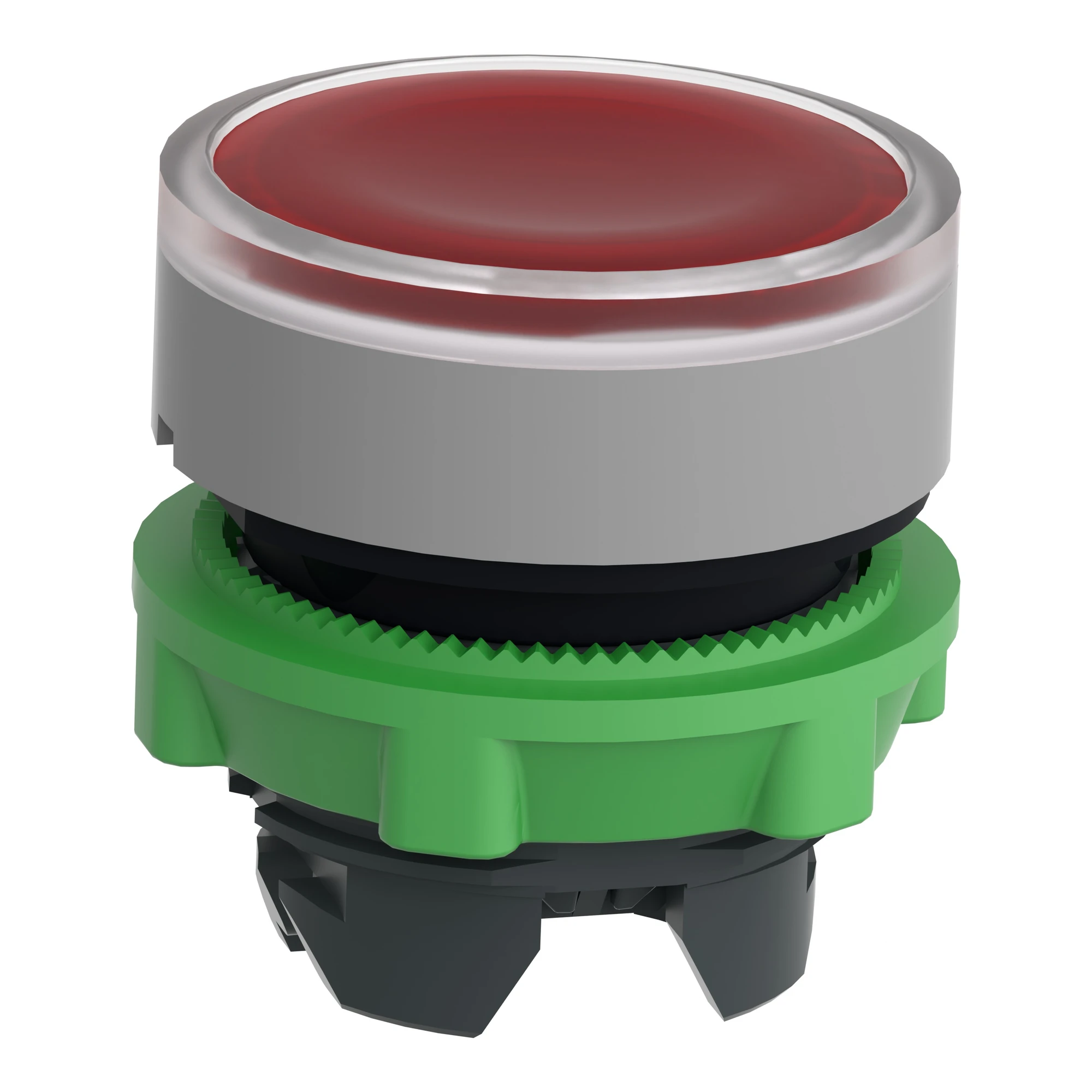 Schneider Electric ZB5AH0483C0 Illuminated pushbutton, front element, Harmony XB5, plastic, 22mm, red, for universal LED, for insert label, latching (img_002) Schneider Electric ZB5AH0483C0 Illuminated pushbutton, front element, Harmony XB5, plastic, 22mm, red, for universal LED, for insert label, latching (img_002)