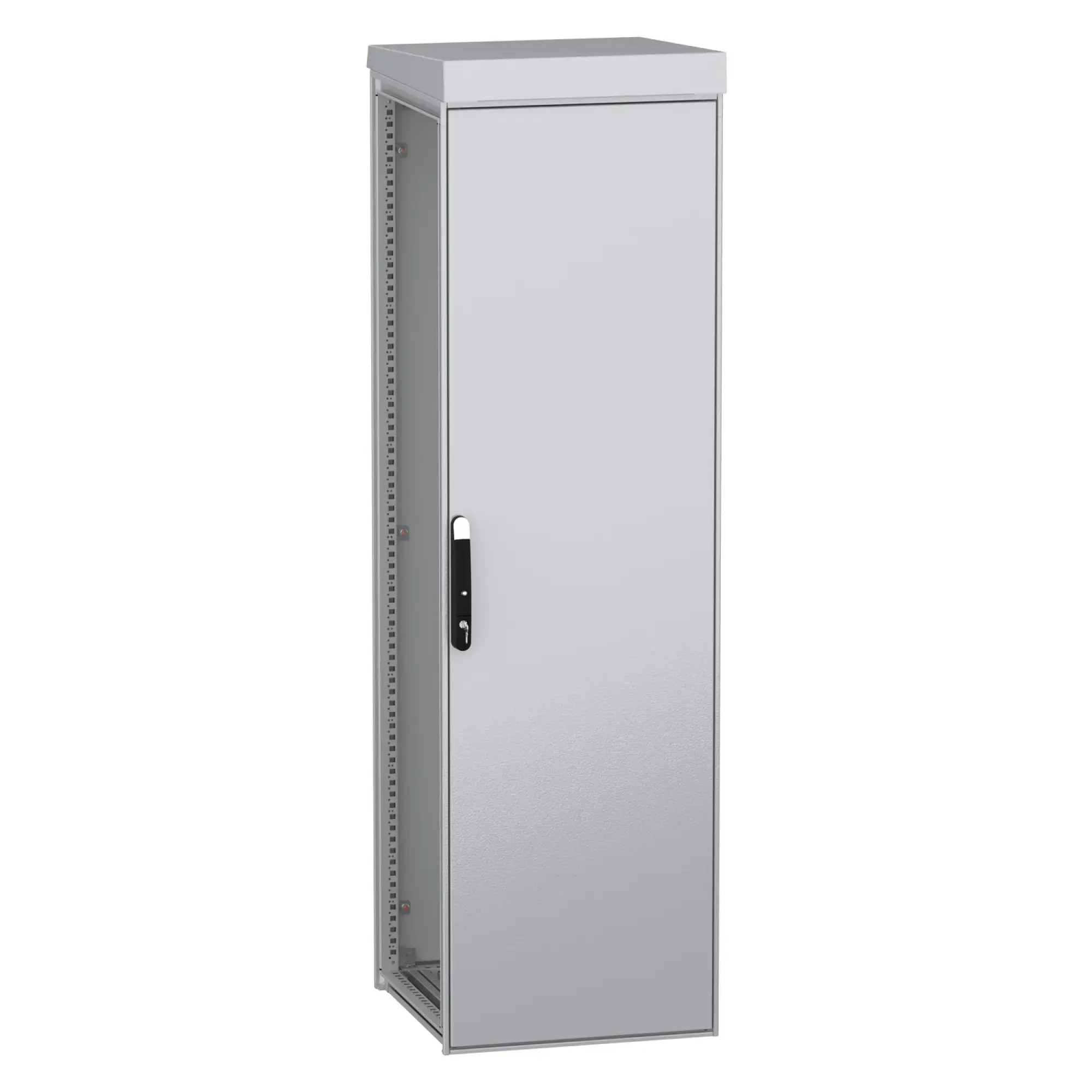 Schneider Electric NSYSFNHD20660 Modulares Standgehäuse für den Außenbereich, PanelSeT SFN, dekarbonisierter Stahl, 2000x600x600mm, IP55, RAL7035 (img_001)