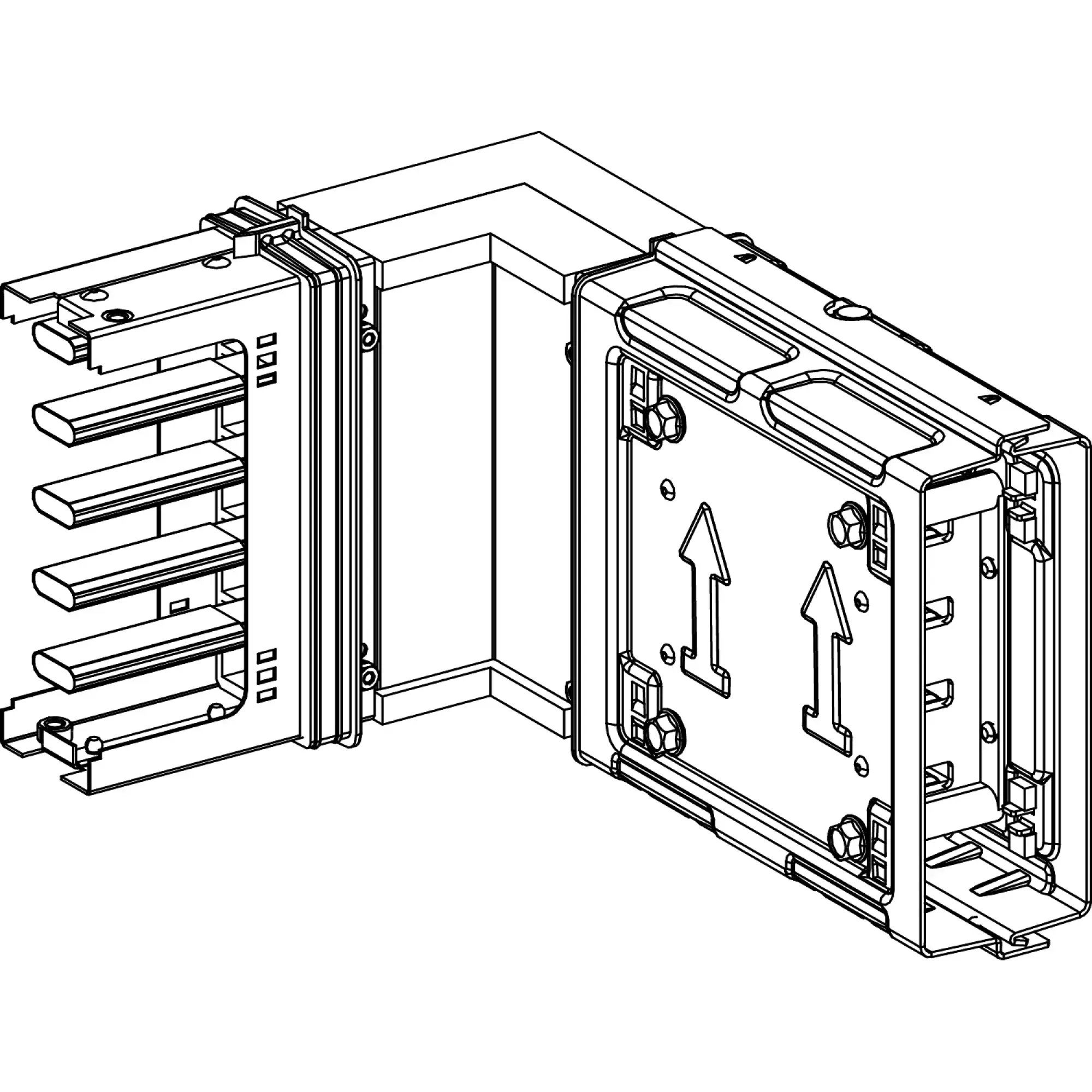Schneider Electric KSC250DLC40 KSC angle element, 250A, upright, standard length (img_002)