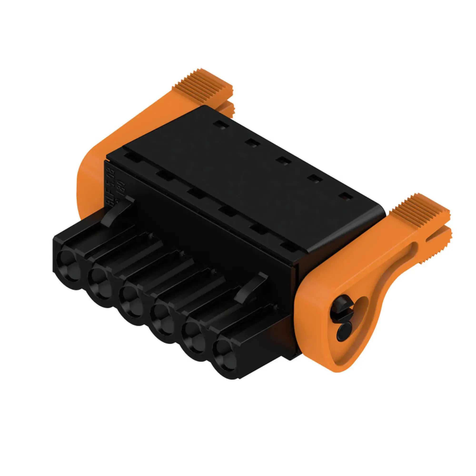 Weidmüller 1014770000 PCB connector (wire connection), 320 V, 24 A, Pitch in mm: 5.08, 3.31 mm², Number of poles: 6, PUSH IN with actuator, Box (img_001)