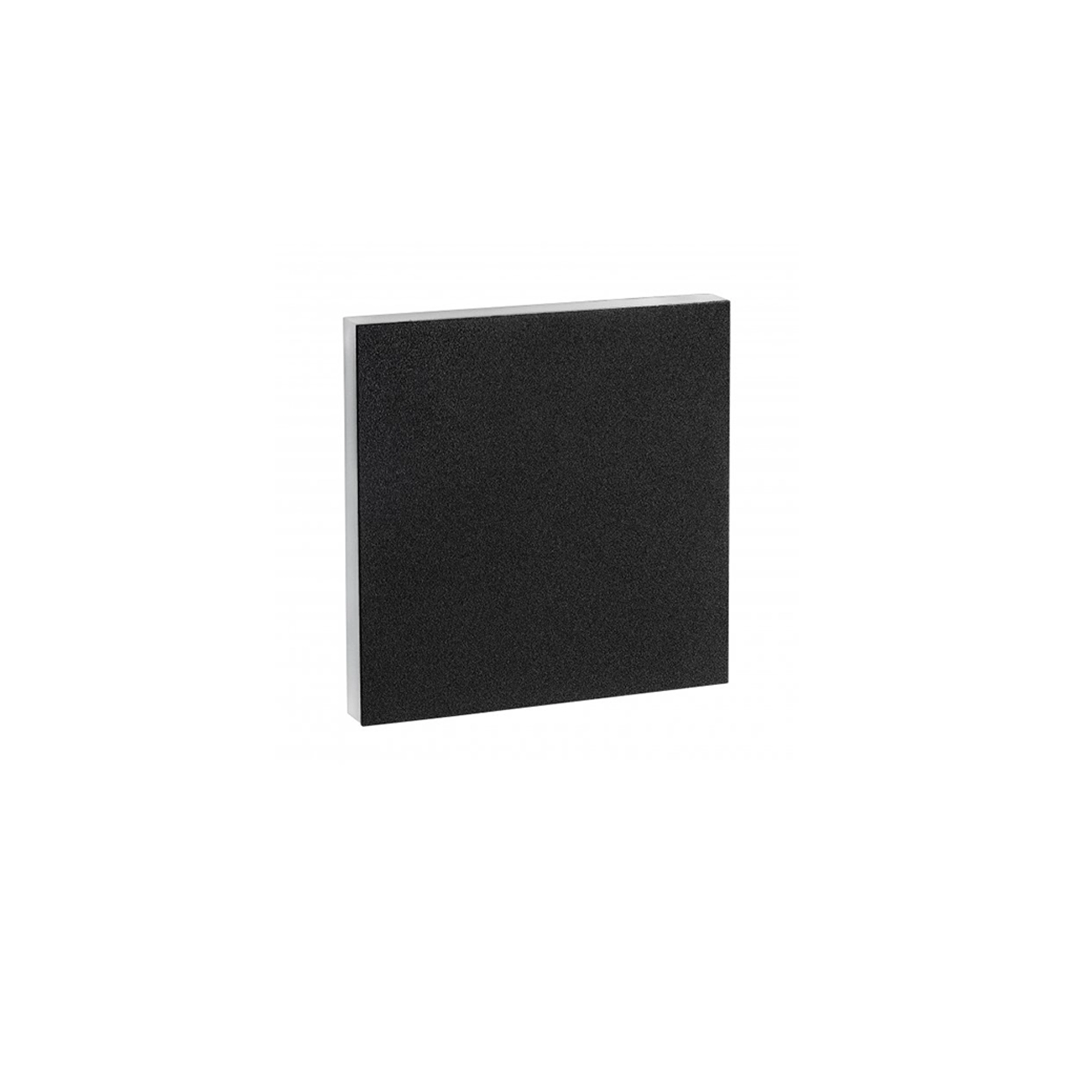 WSU Lights Vierkantaufsatz schwarz für Einbaunachtleuchte - 80x80x9mm