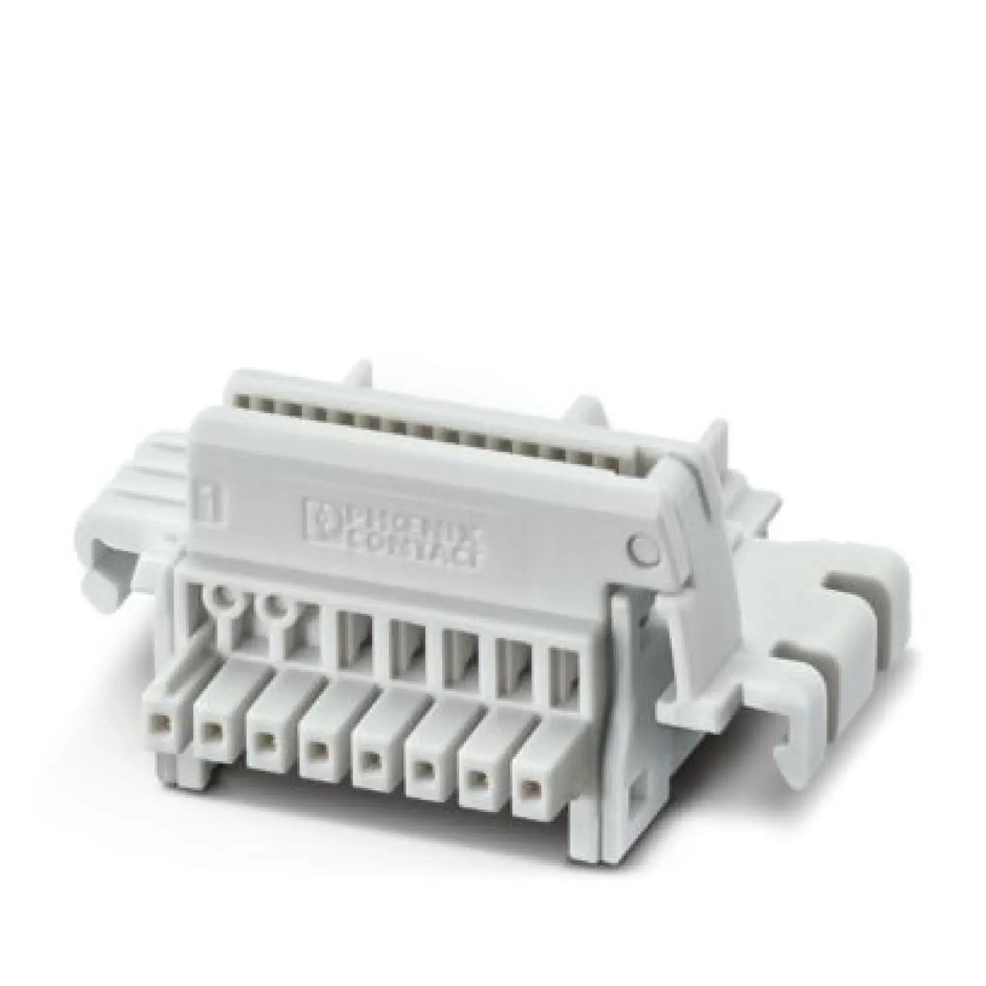 Phoenix Contact 2202889 DIN rail bus connector TBUS8-20,0-PPPPPPPP-7035 (img_001)