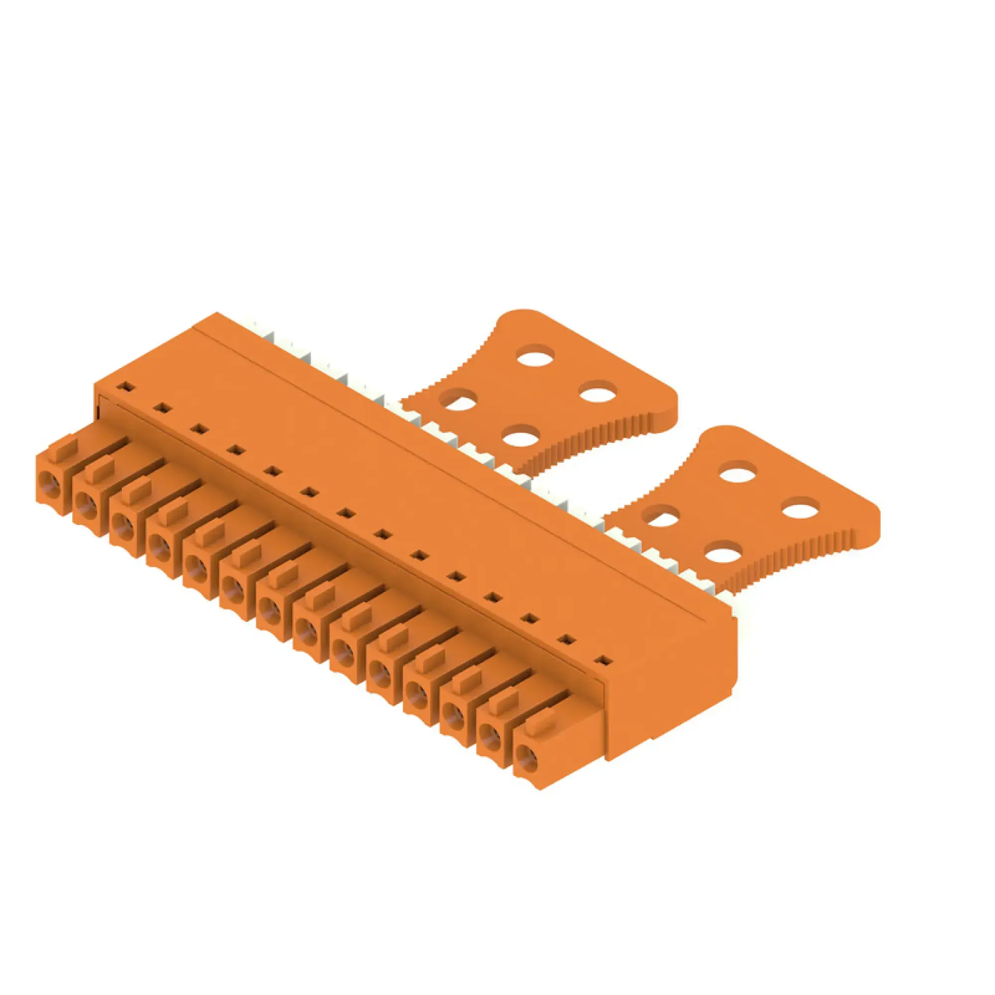 Weidmüller 1235900000 PCB connector (wire connection), 160 V, 17.5 A, Pitch in mm: 3.81, 1.5 mm², Number of poles: 14, PUSH IN with actuator, Box (img_001)