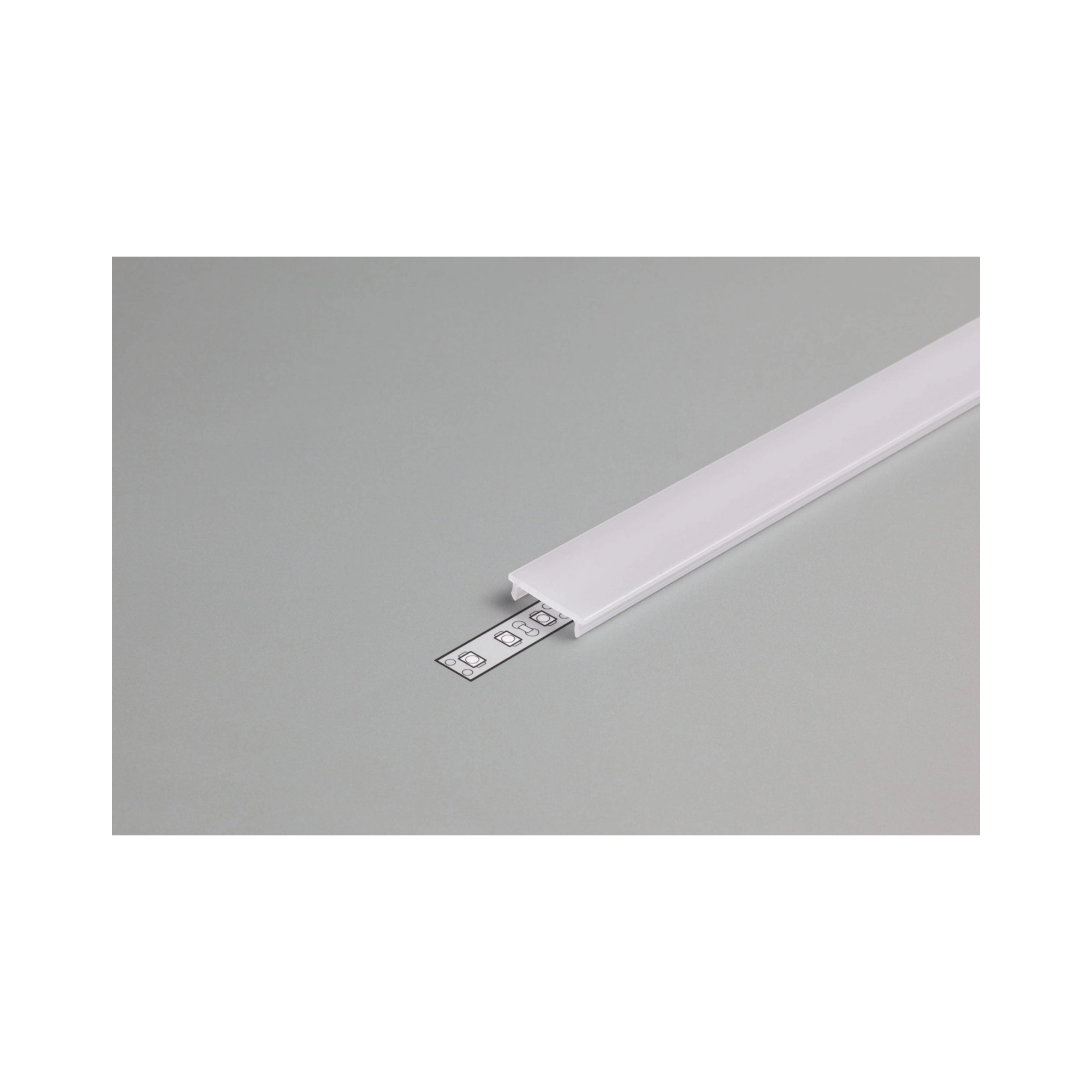 WSU Lights Cover click 2m Surface 14mm