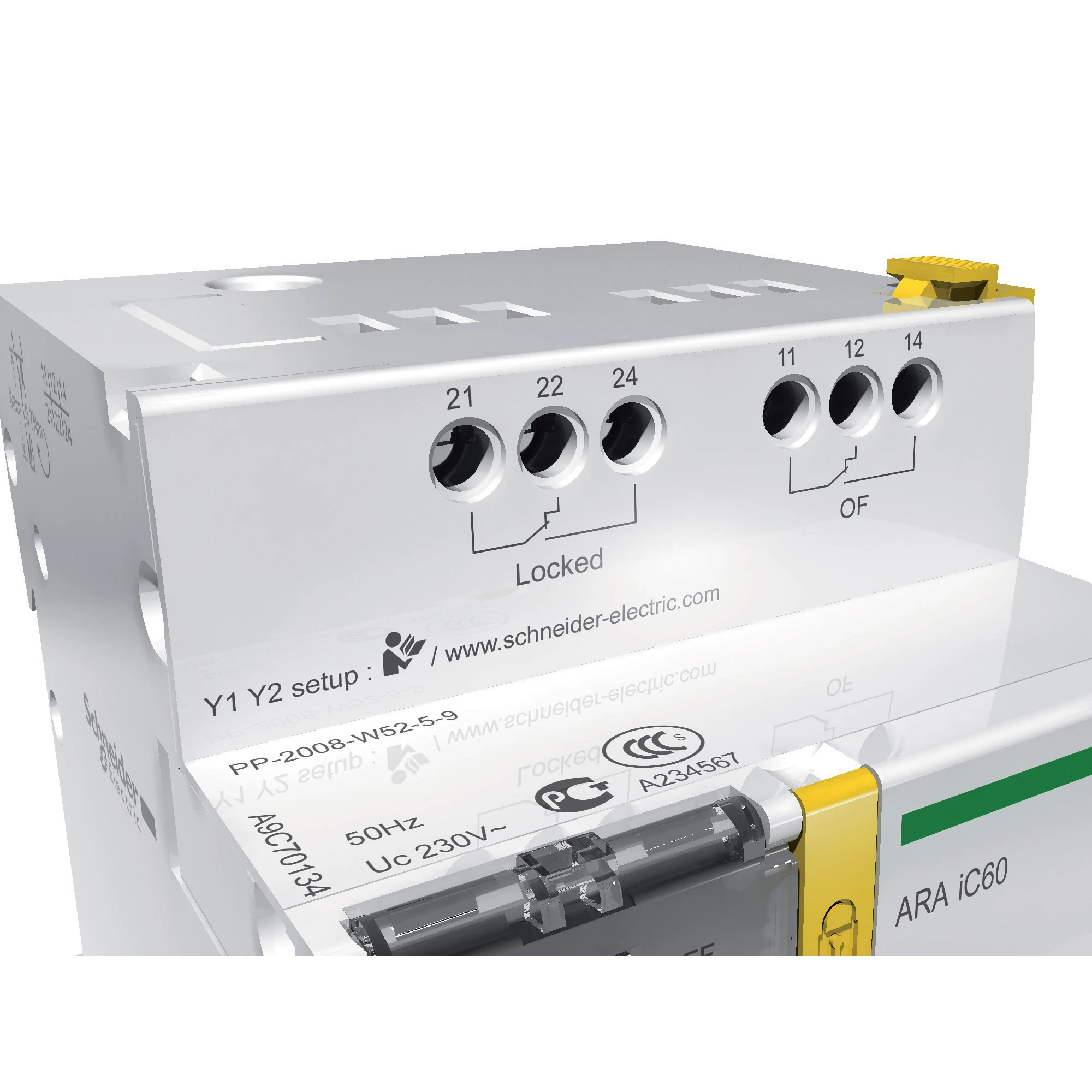 Schneider Electric A9C70134 Automatic Reclosing Device ARA for iC60 3P/4P - 4 Programs (img_002) Schneider Electric A9C70134 Automatic Reclosing Device ARA for iC60 3P/4P - 4 Programs (img_002)