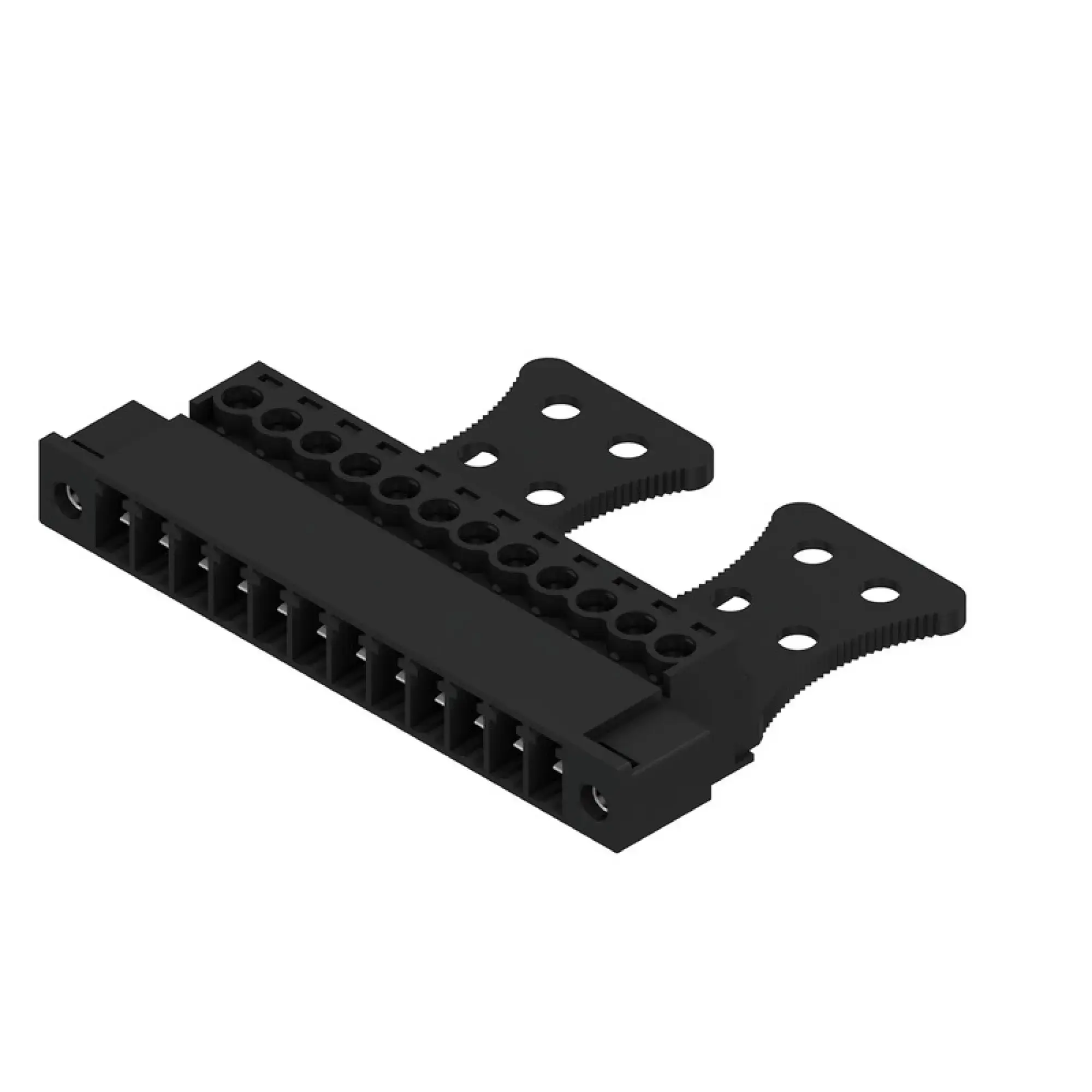 Weidmüller 1071870000 PCB connector (wire connection), 160 V, 17.5 A, Pitch in mm: 3.81, 1.5 mm², Number of poles: 12, Clamping yoke connection, Box (img_001)