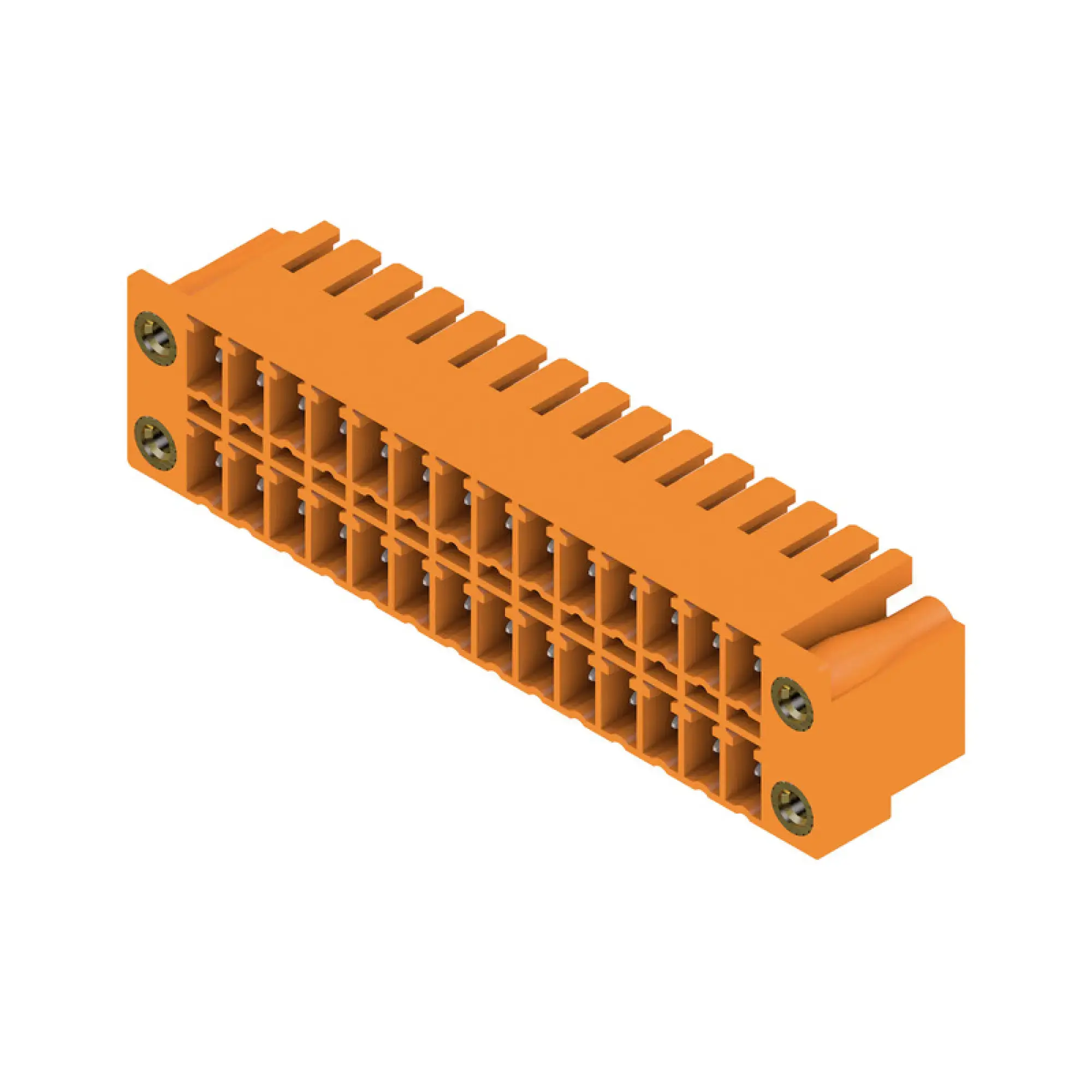 Weidmüller 1041080000 PCB connector (board connection), 160 V, 17.5 A, Pitch in mm: 3.81, Number of poles: 28, THT solder connection, Box (img_001) Weidmüller 1041080000 PCB connector (board connection), 160 V, 17.5 A, Pitch in mm: 3.81, Number of poles: 28, THT solder connection, Box (img_001)