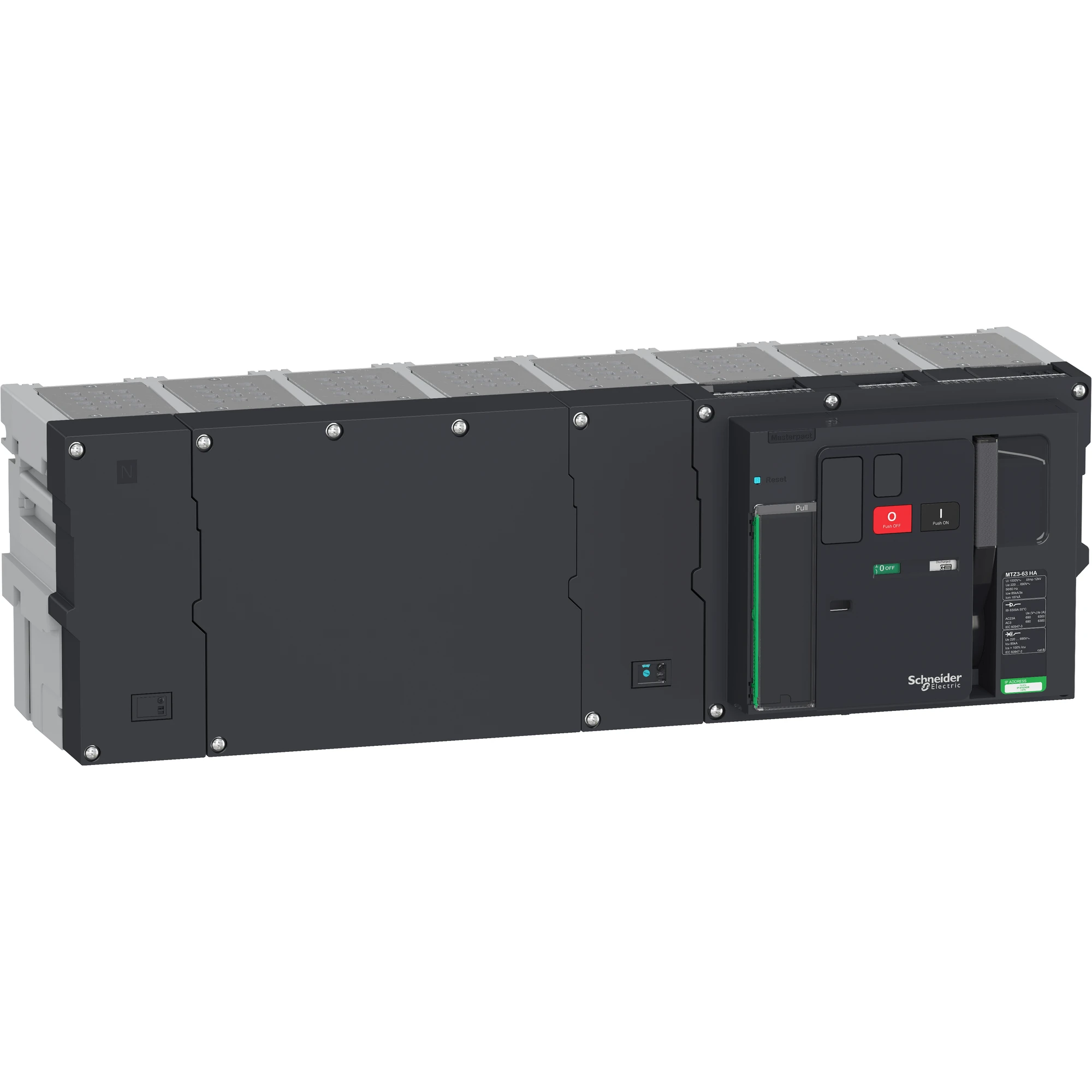 Schneider Electric LV848353 MasterPact MTZ3 6300A HA Icm=187kA/690V 4P Basic switch Drawer (img_001) Schneider Electric LV848353 MasterPact MTZ3 6300A HA Icm=187kA/690V 4P Basic switch Drawer (img_001)